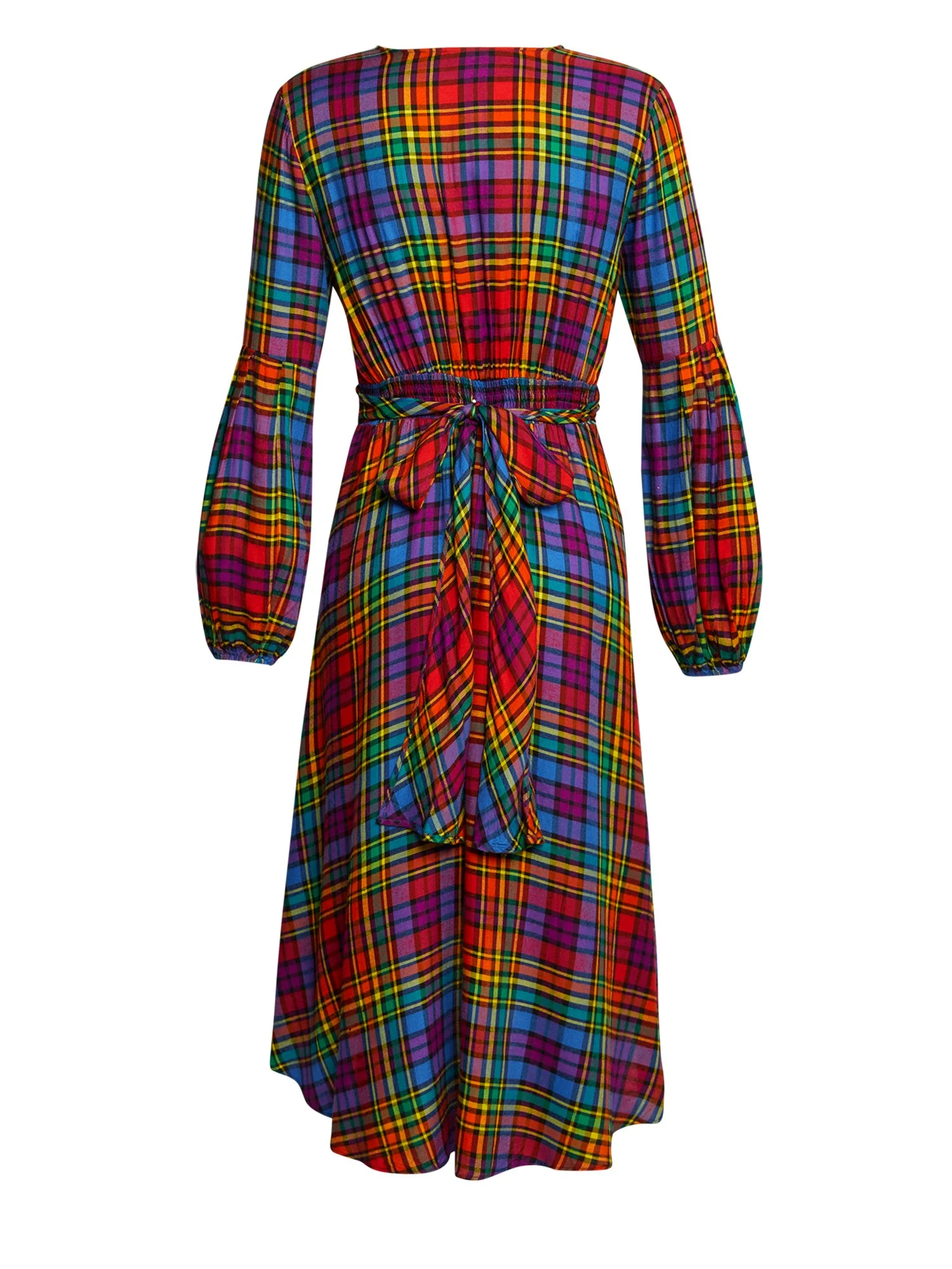 Buffalo Plaid Maxi Top - Image 4