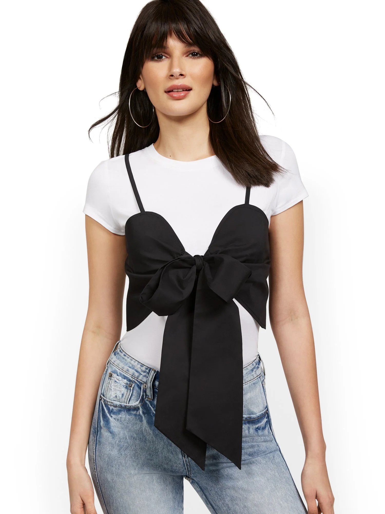Bustier-Tank Twofer Top - Image 2