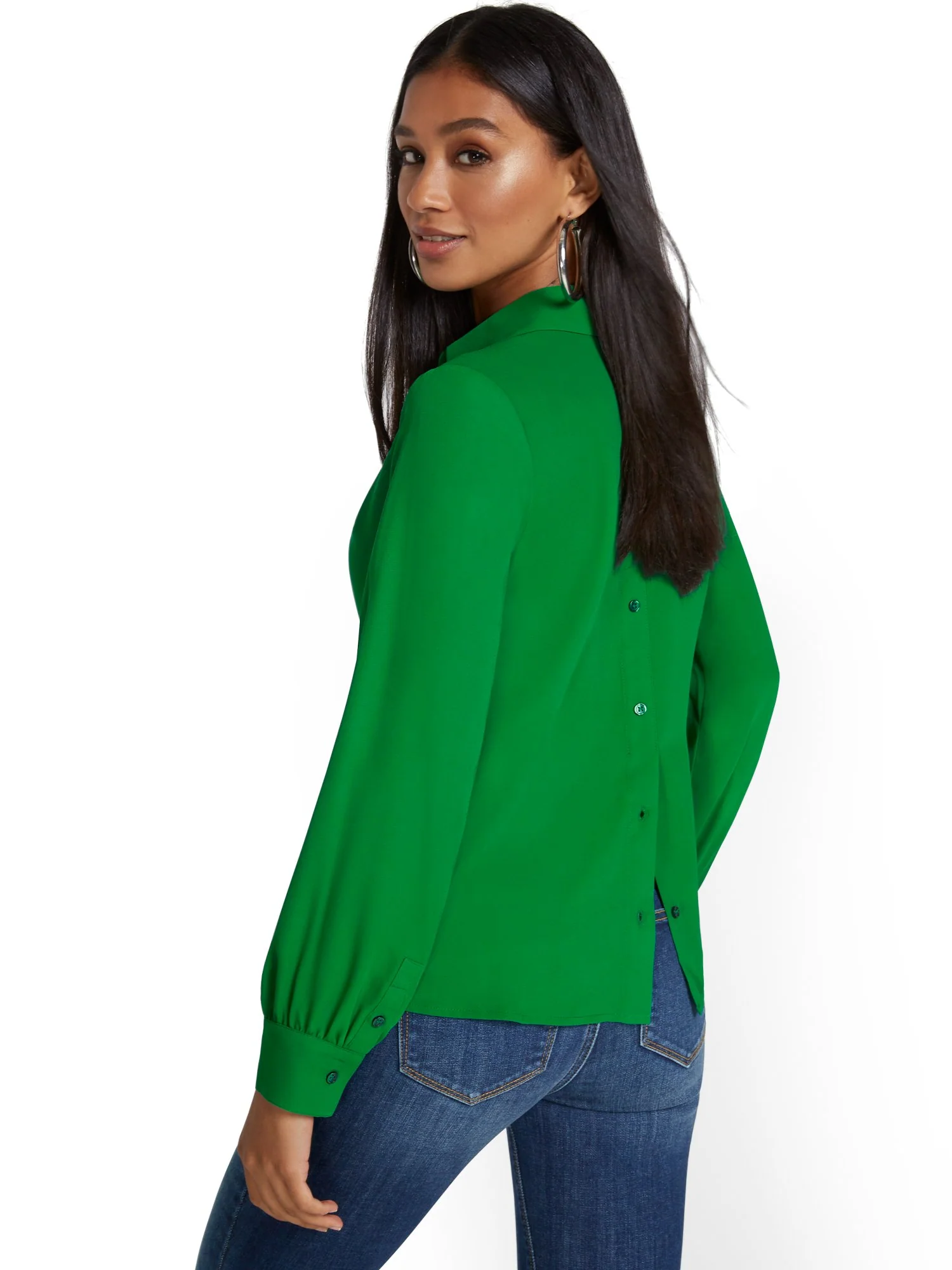 Button-Back Shirt - Image 11