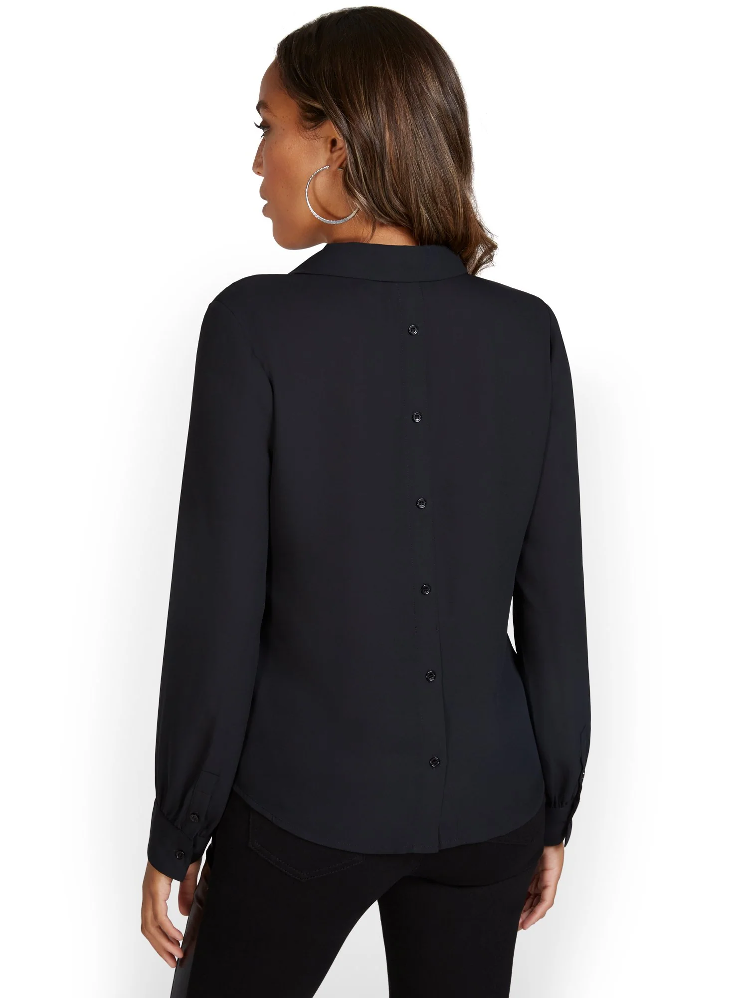Button-Back Shirt - Image 3