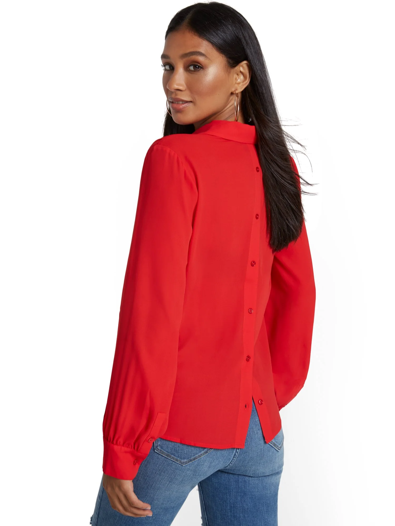 Button-Back Shirt - Image 7