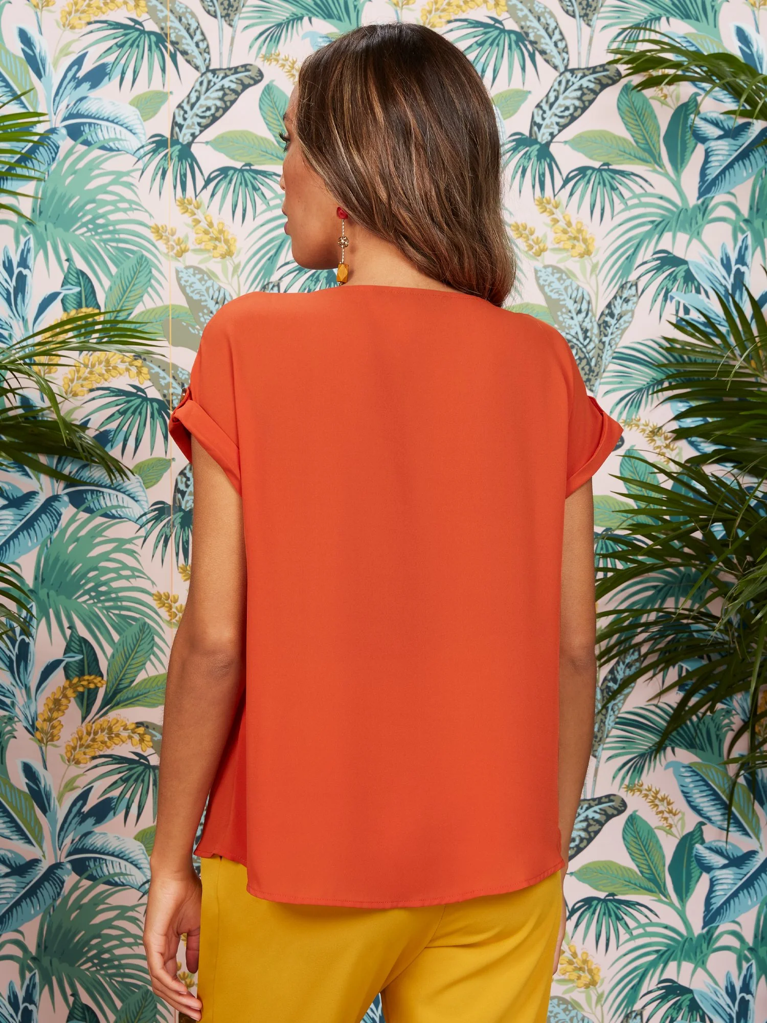 Button-Front Blouse - Image 9