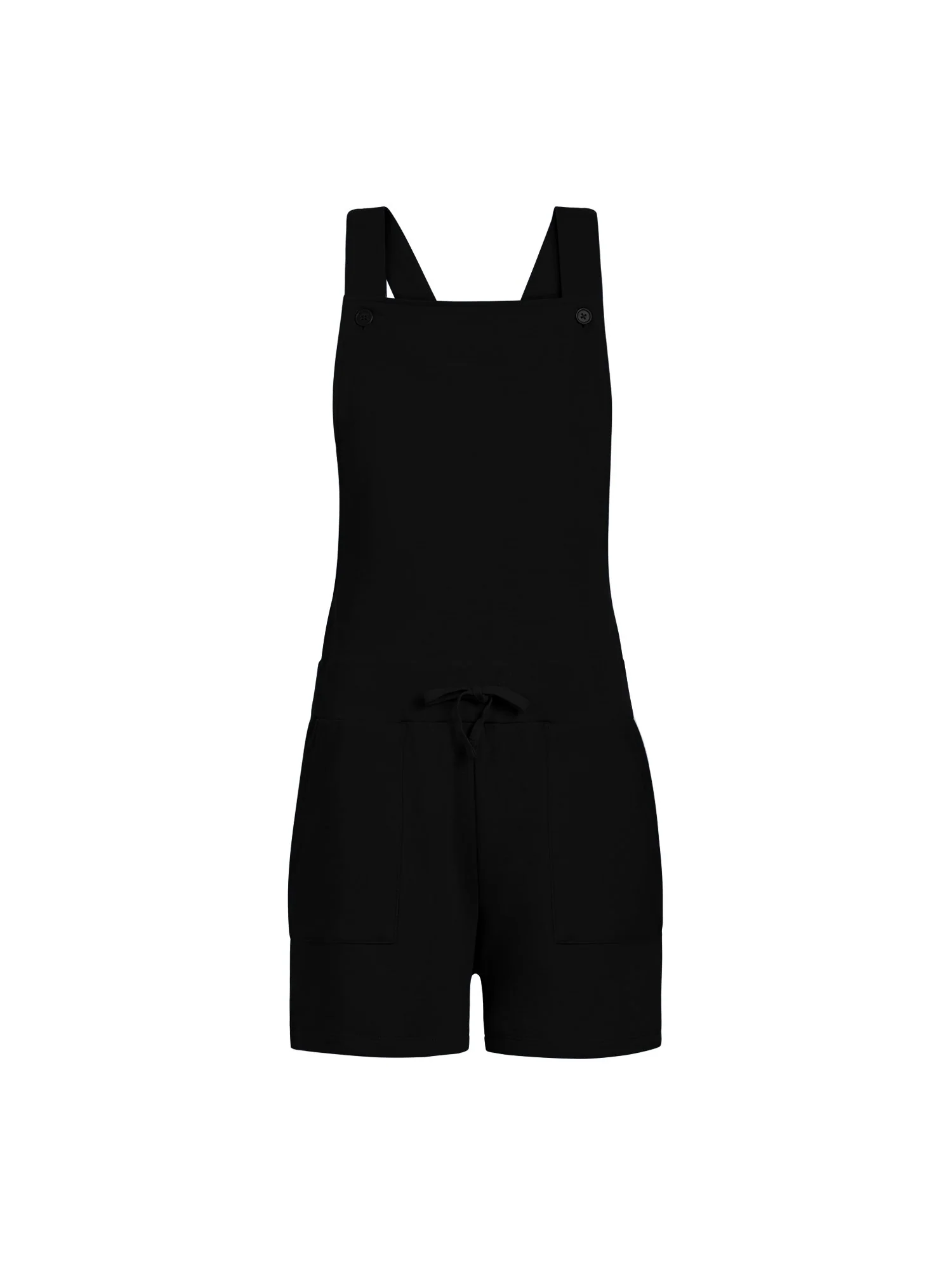 Button-Front Overall