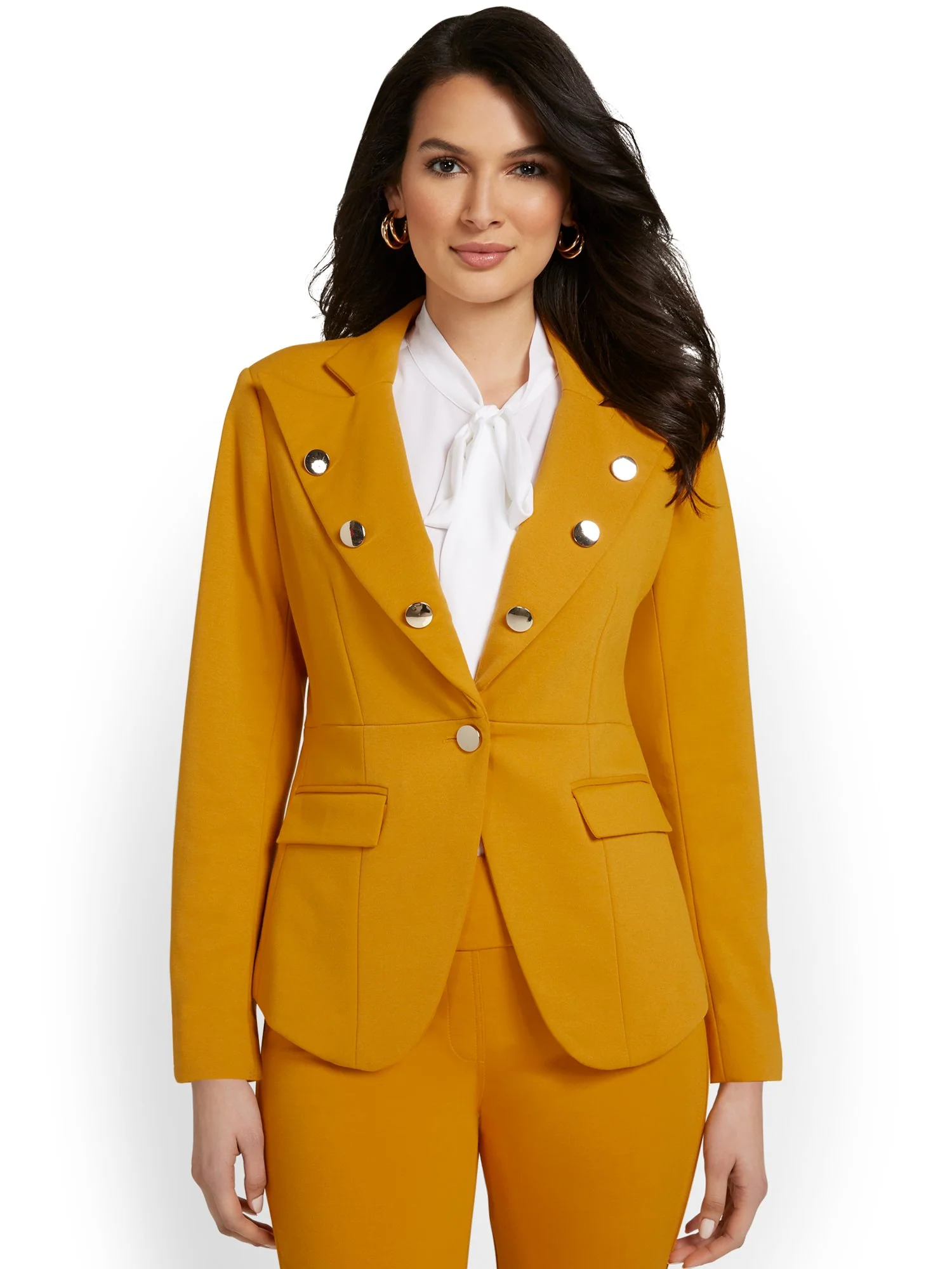 Button-Lapel Jacket - Superflex - Image 2