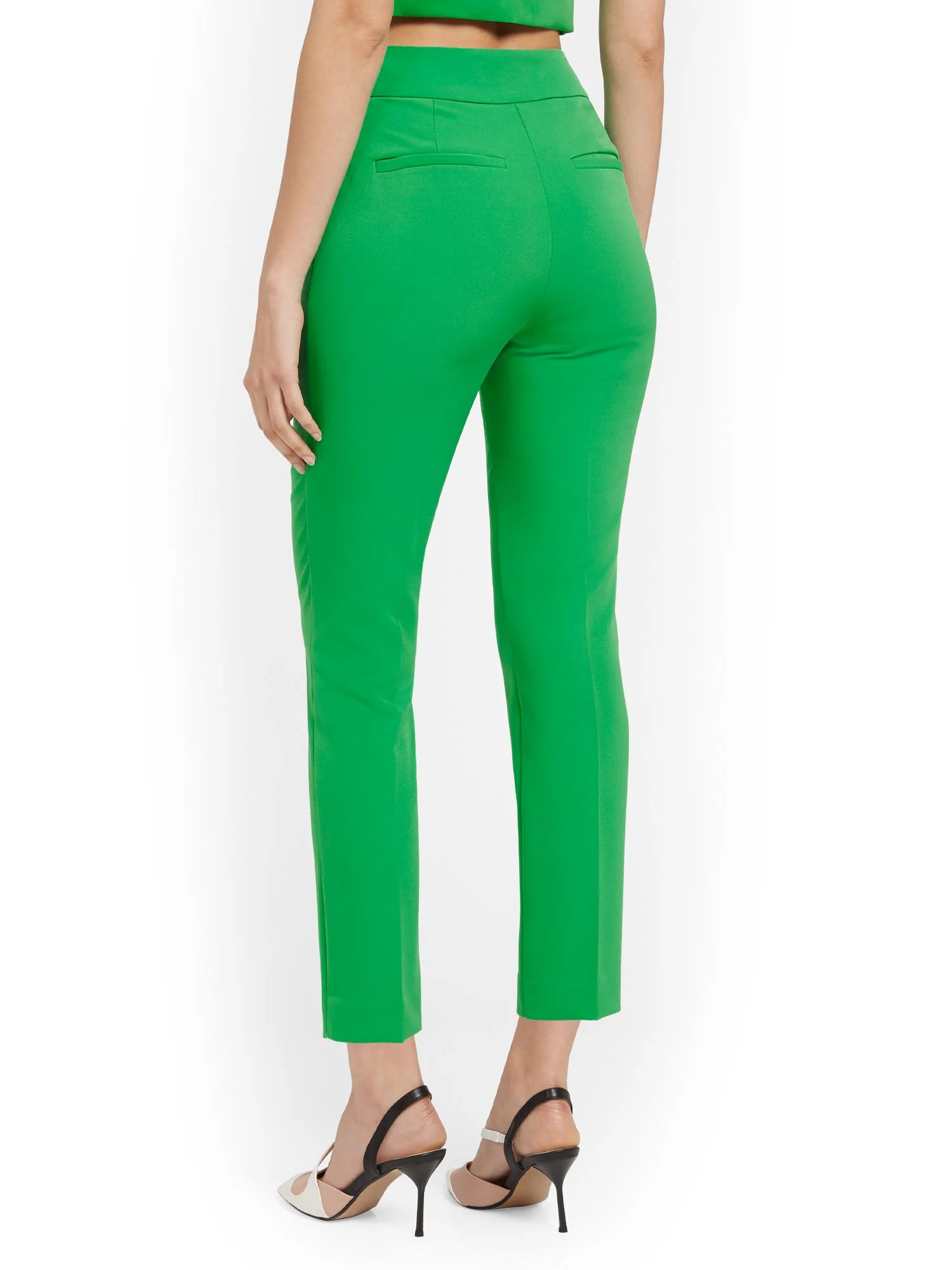 Button-Waist Ankle Pant - Image 3