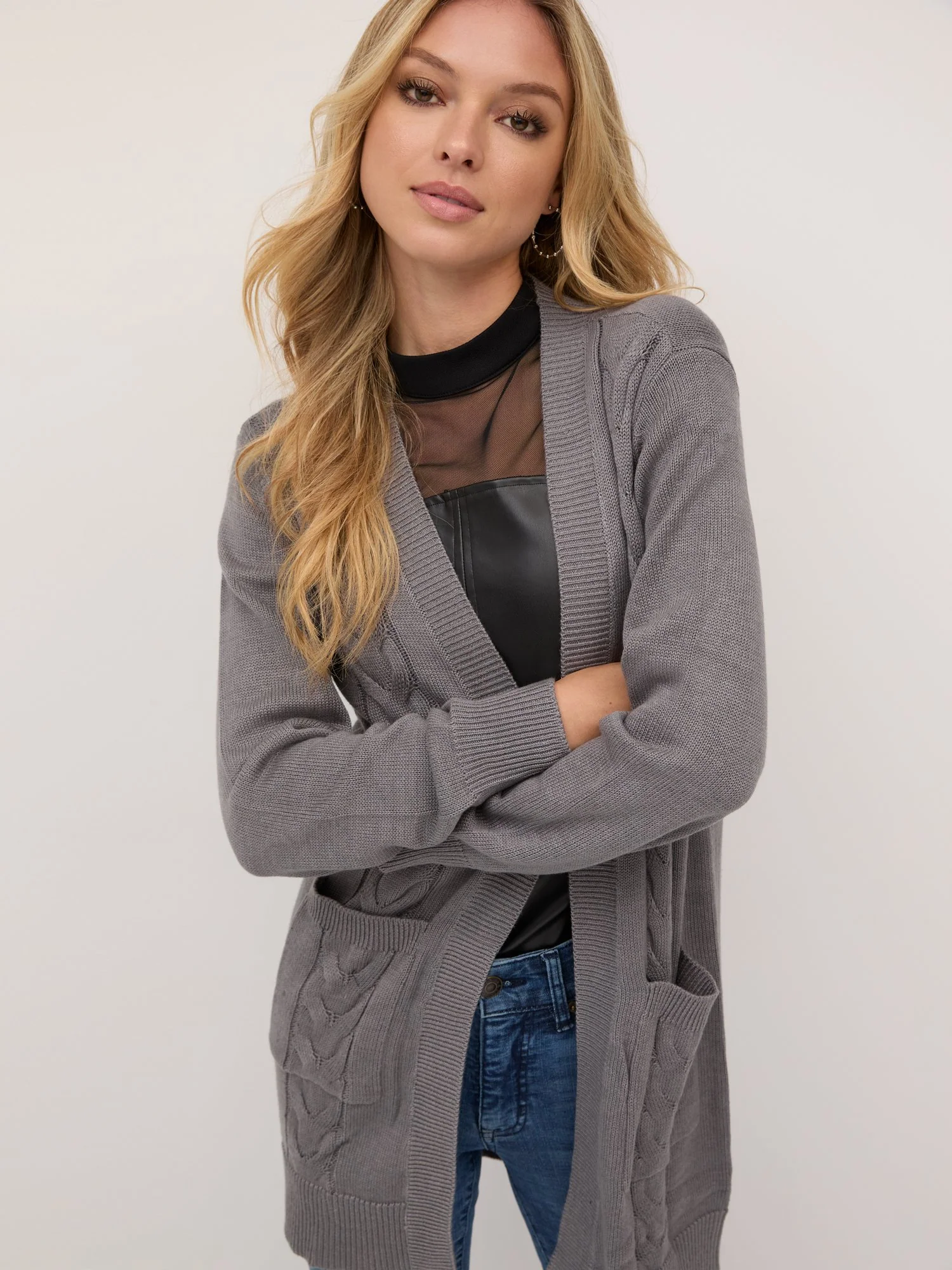 Cable-Knit Cardigan - Image 6
