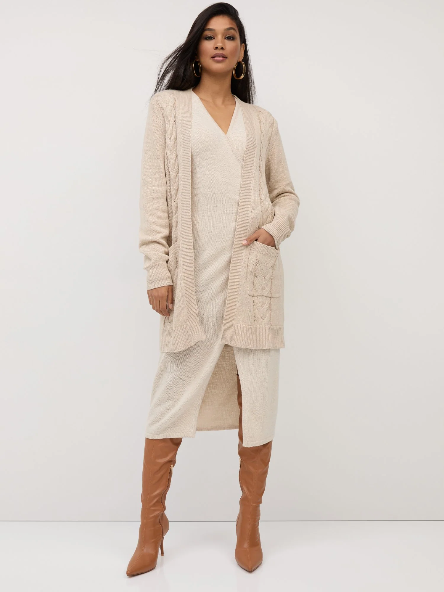 Cable-Knit Cardigan - Image 9