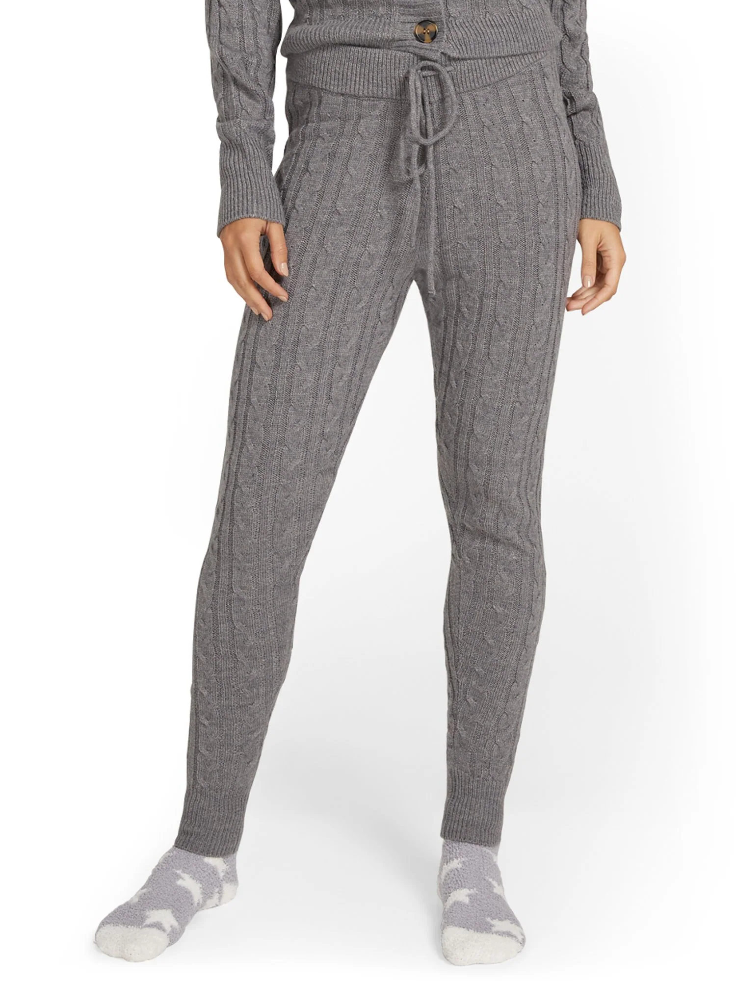 Cable-Knit Jogger Pant - Image 2