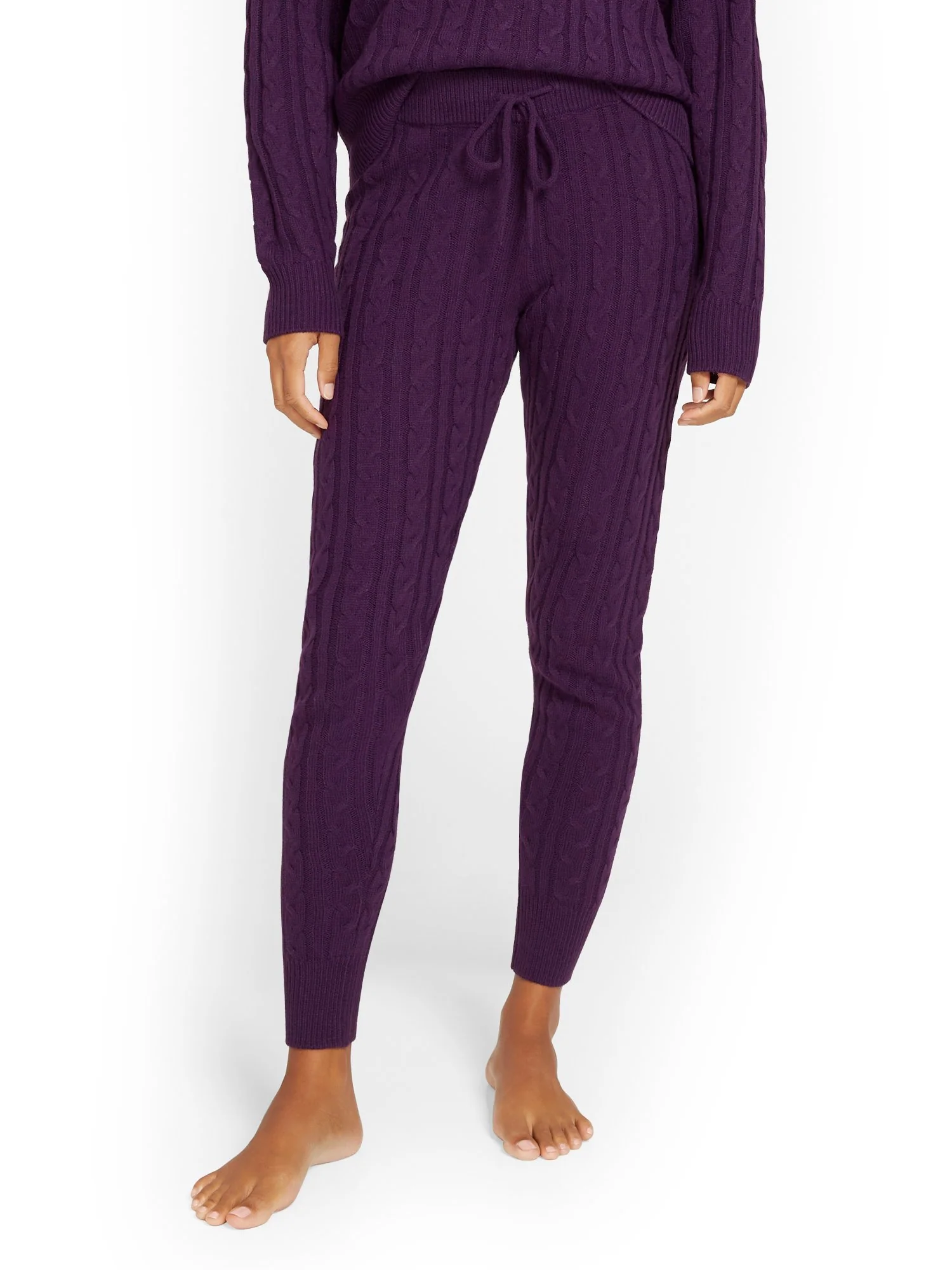 Cable-Knit Jogger Pant - Image 5