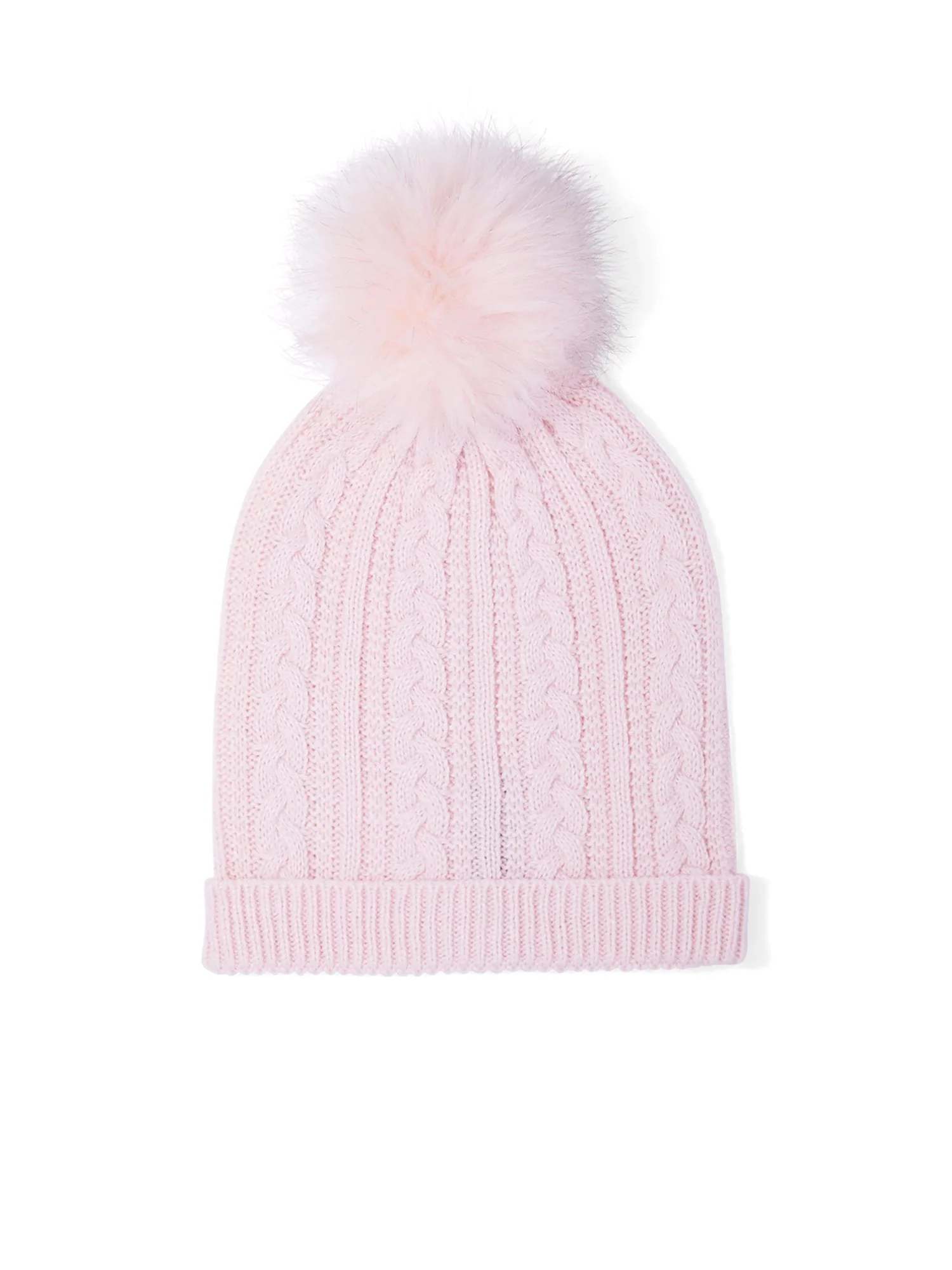 Cable-Knit Pom-Pom Hat - Image 25