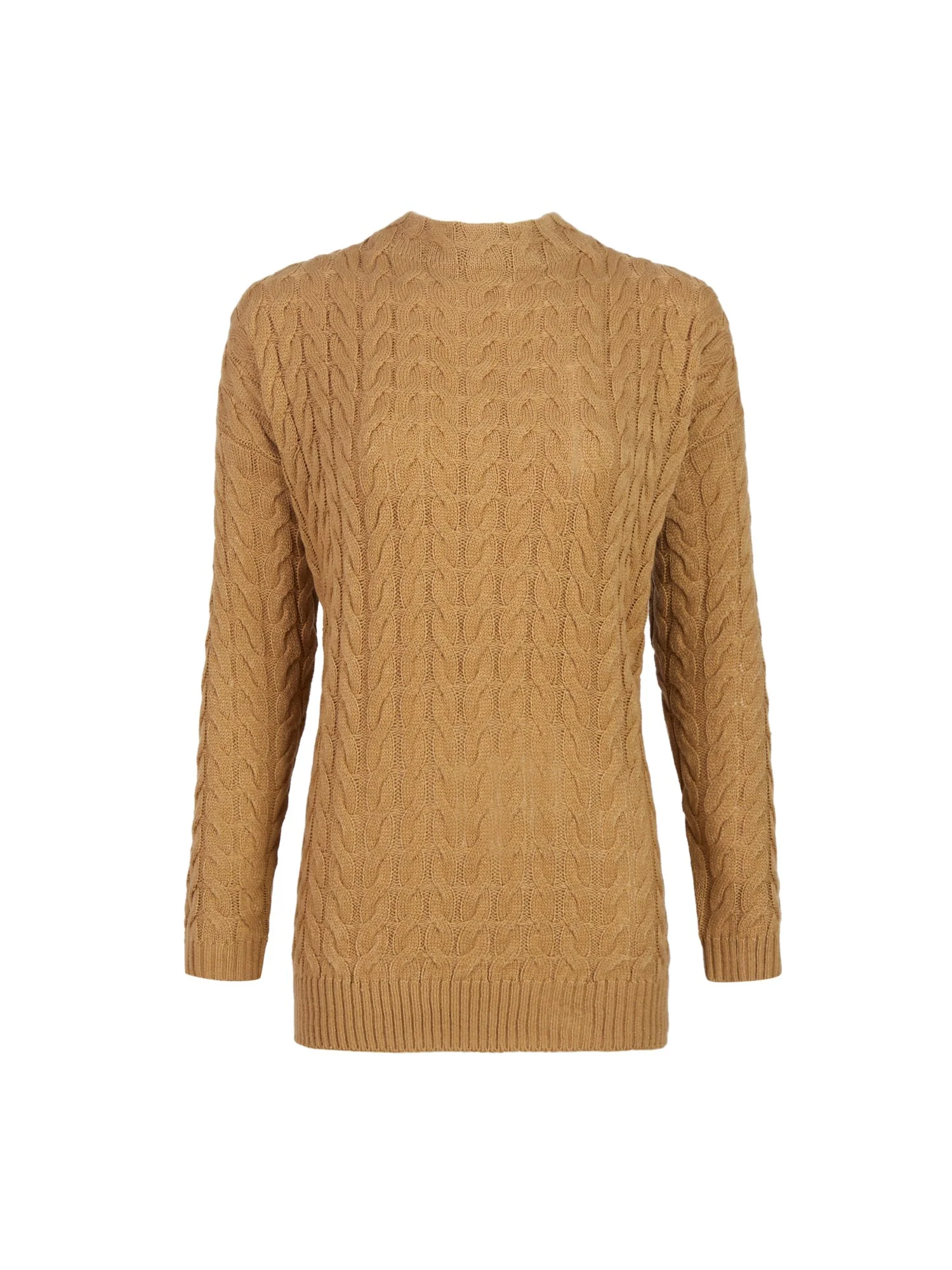 Cable-Knit Tunic Sweater - Image 5