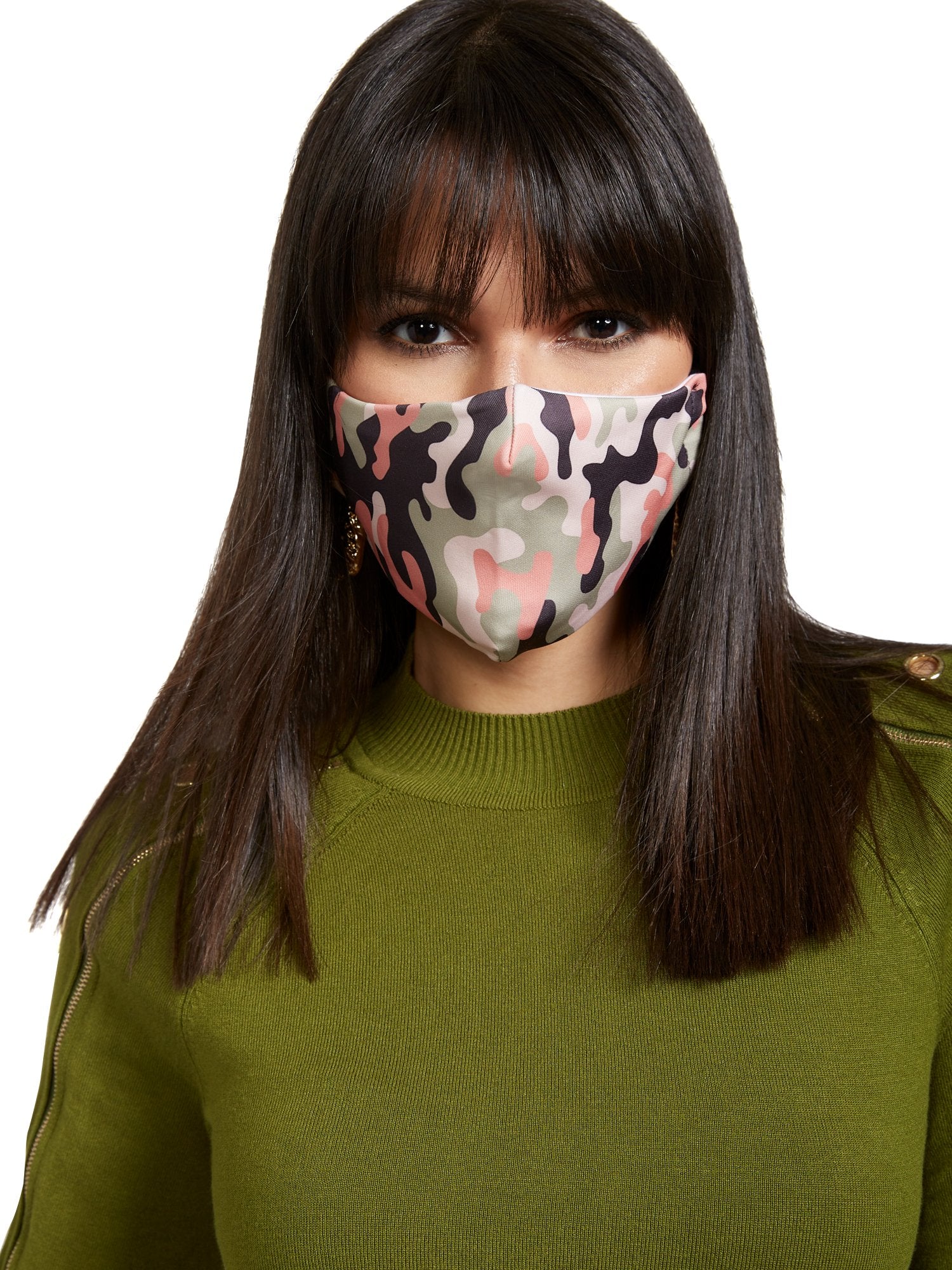 Camo-Print Face Mask