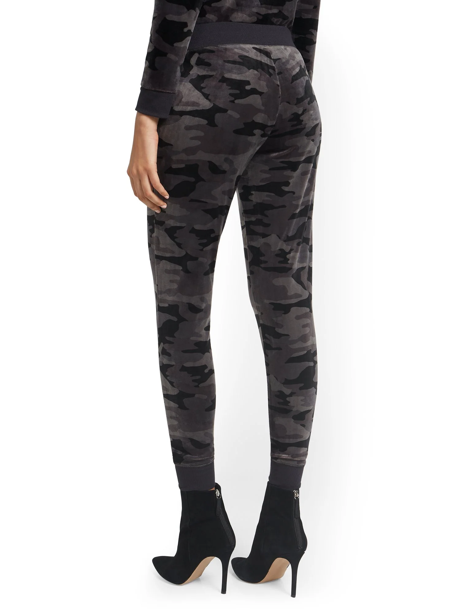 Camo-Print Velour Jogger Pant - Dreamy Velour Collection - Image 3