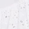 Cap-Sleeve Eyelet-Trim Dress - Image 4