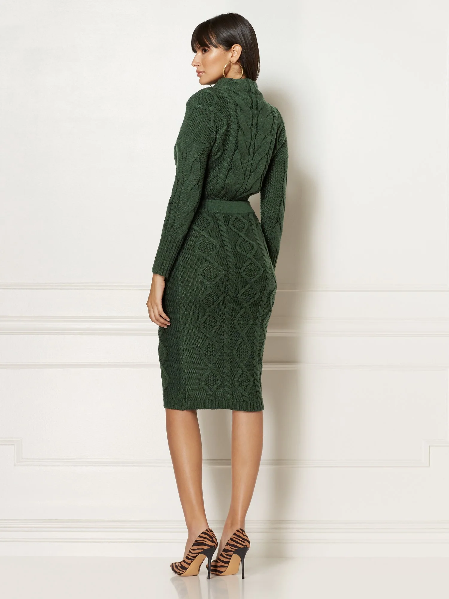Carlotta Sweater Skirt - Eva Mendes Collection - Image 3