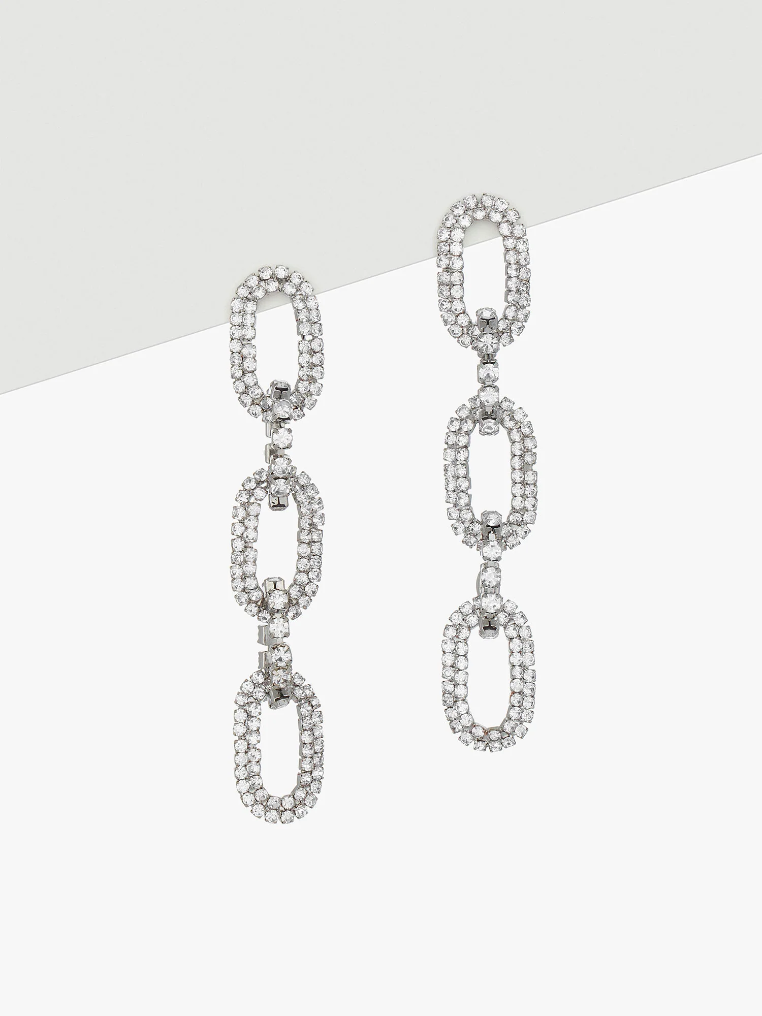 Chain Linear Earrings - Image 2