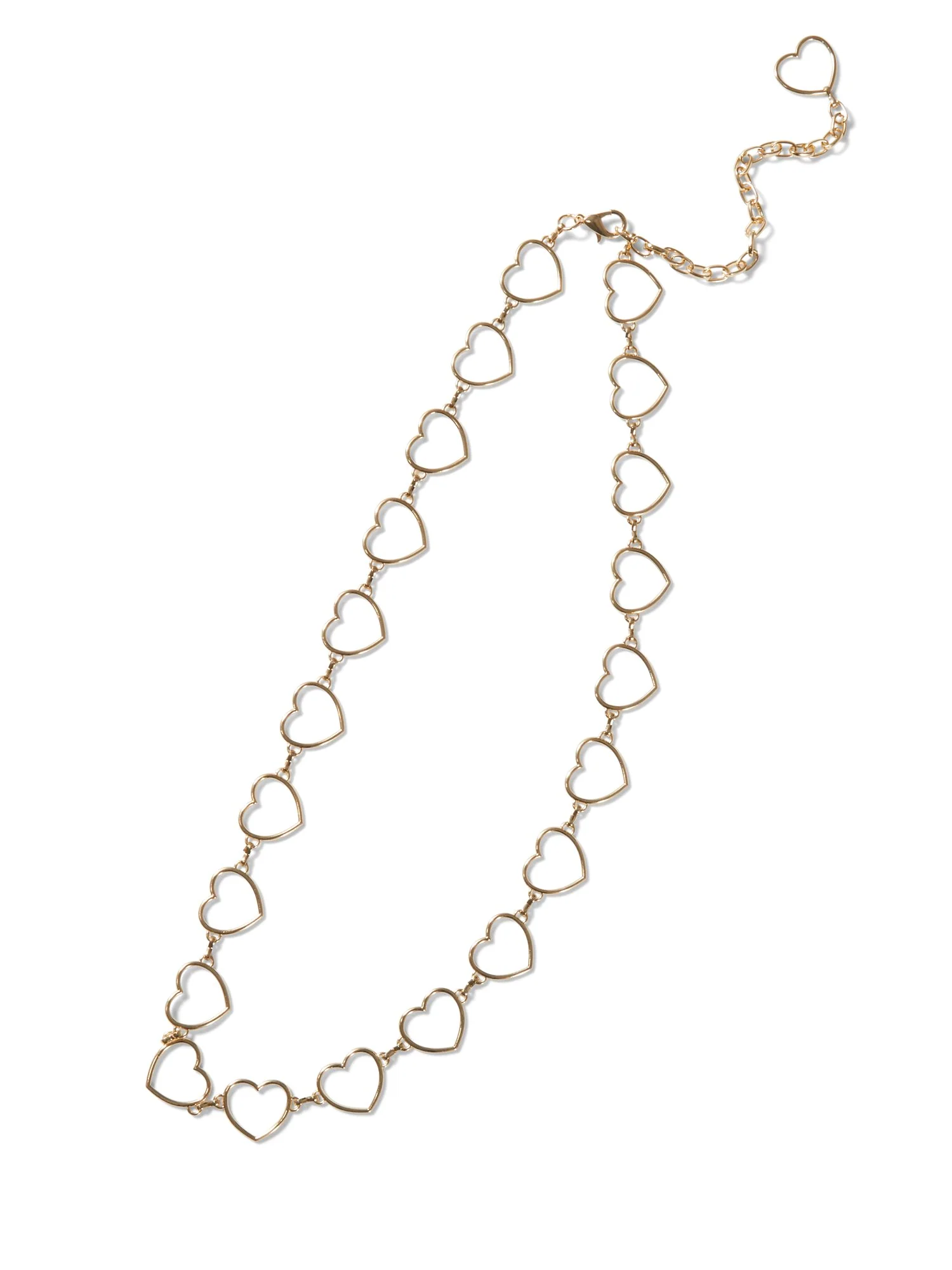 Chain-Link Heart Belt
