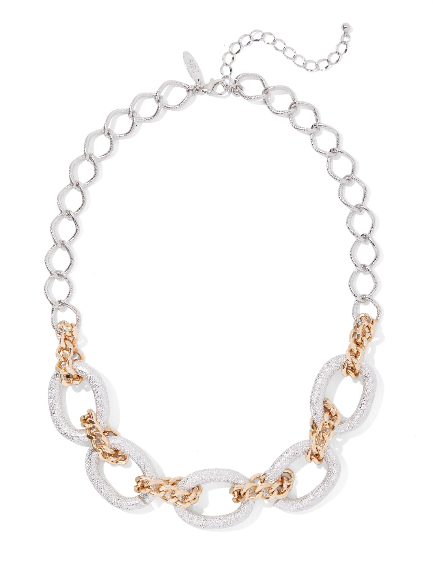 Chain-Link Statement Necklace