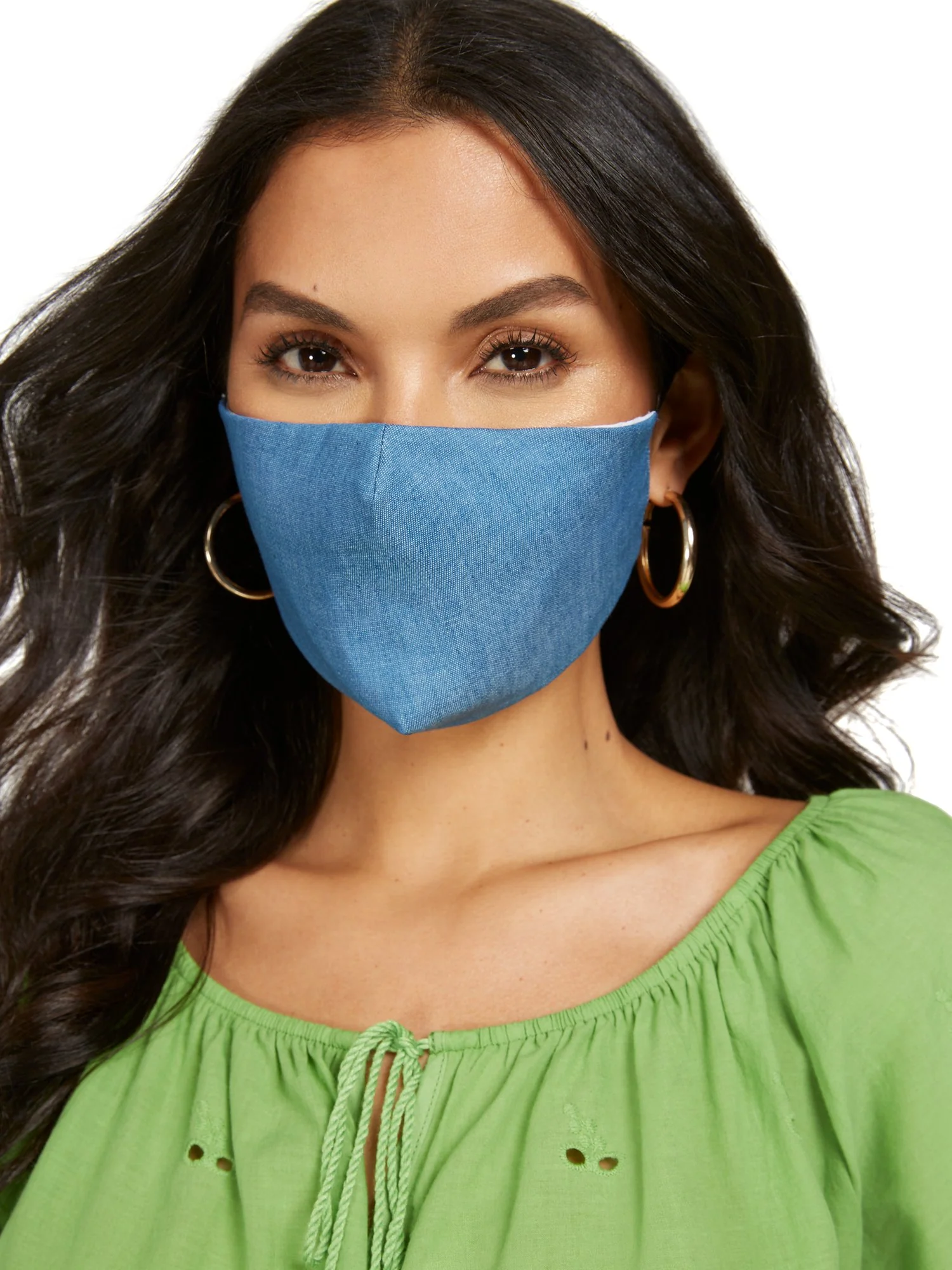 Chambray Face Mask - Image 2