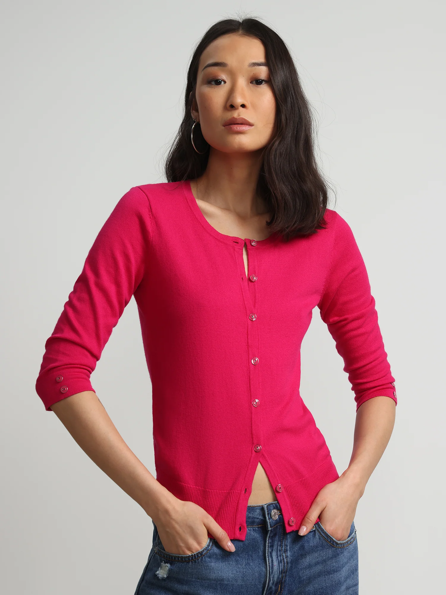 Chelsea Crewneck Cardigan - Image 19
