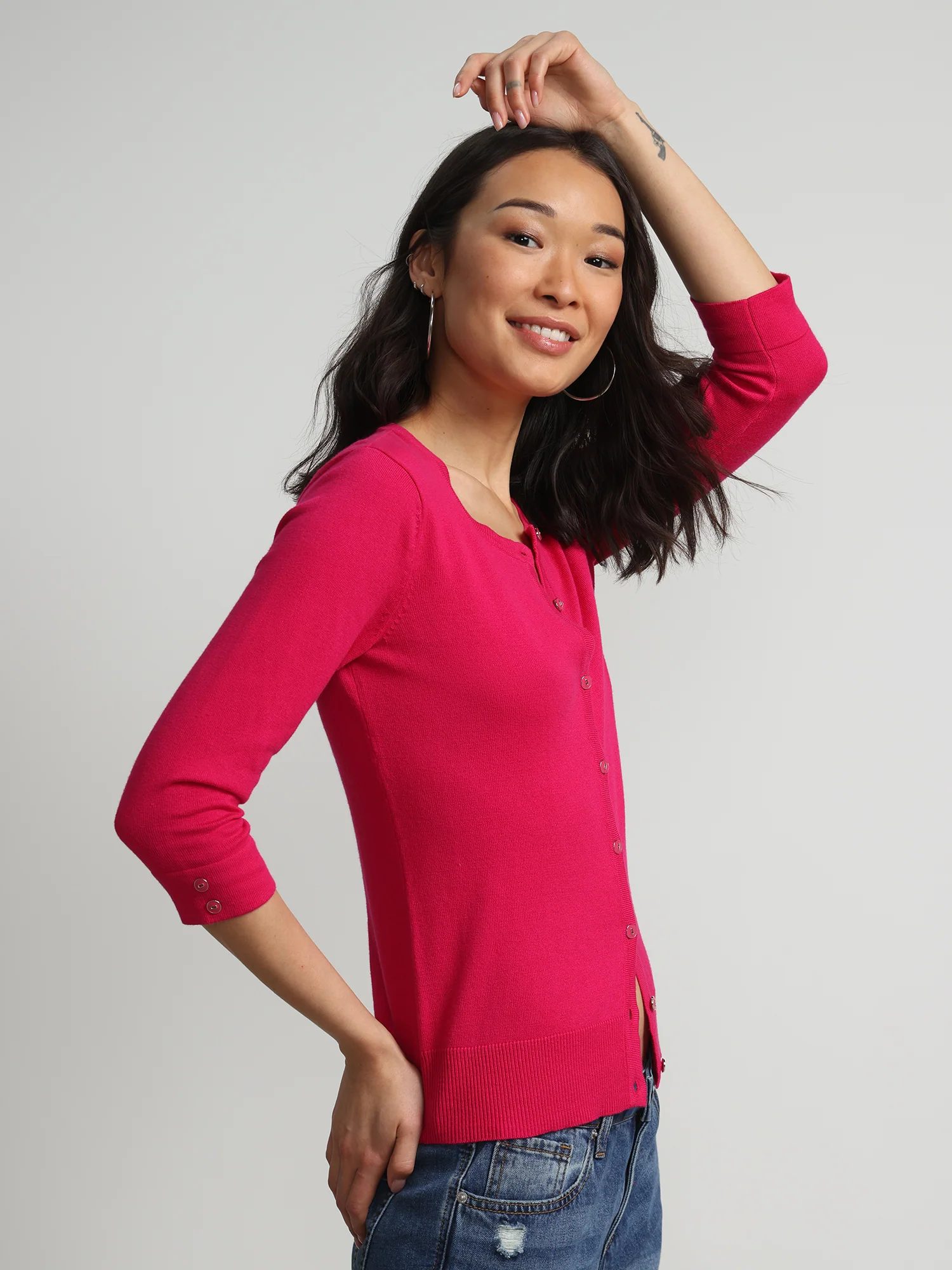 Chelsea Crewneck Cardigan - Image 20