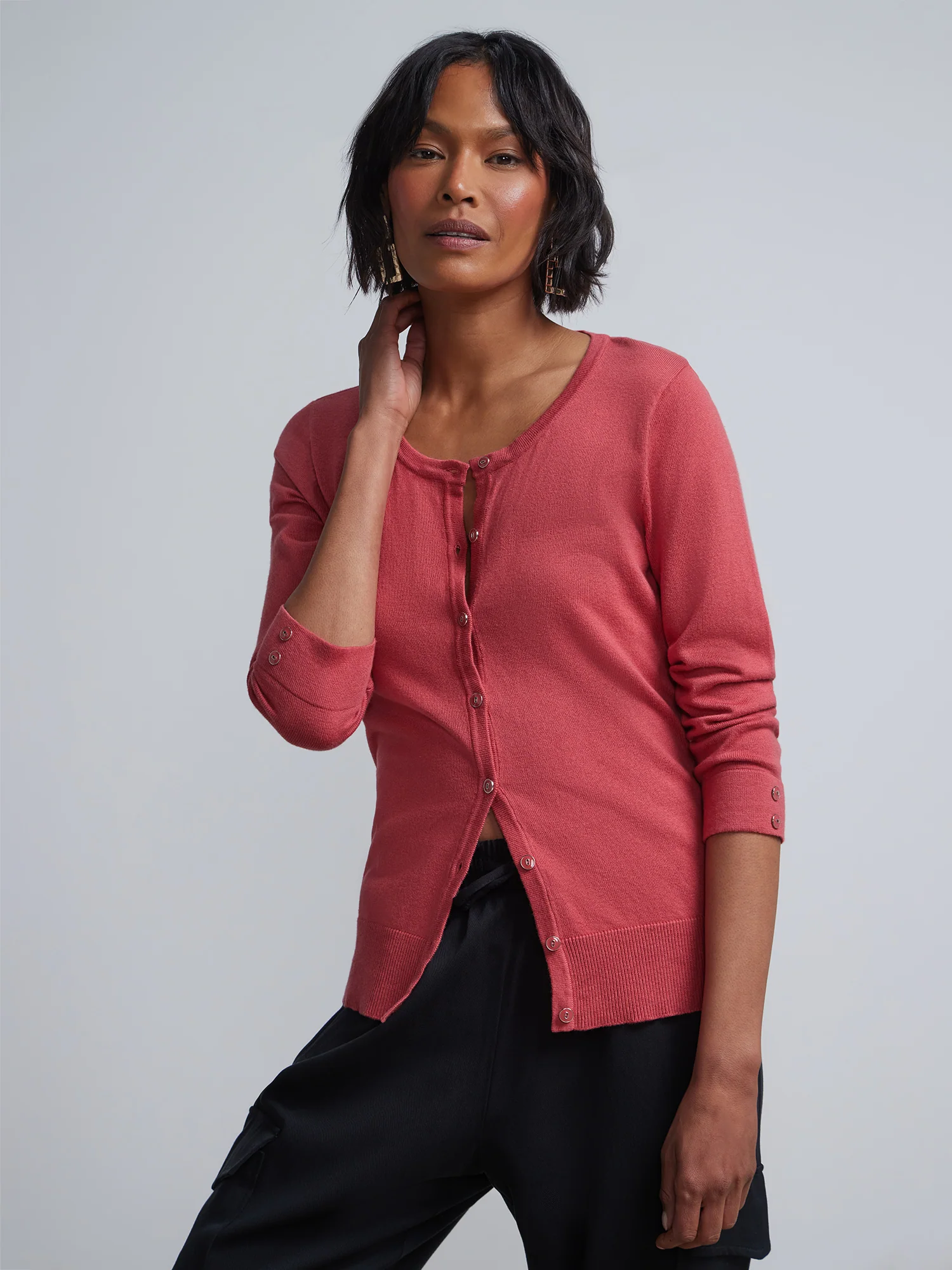 Chelsea Crewneck Cardigan - Image 25