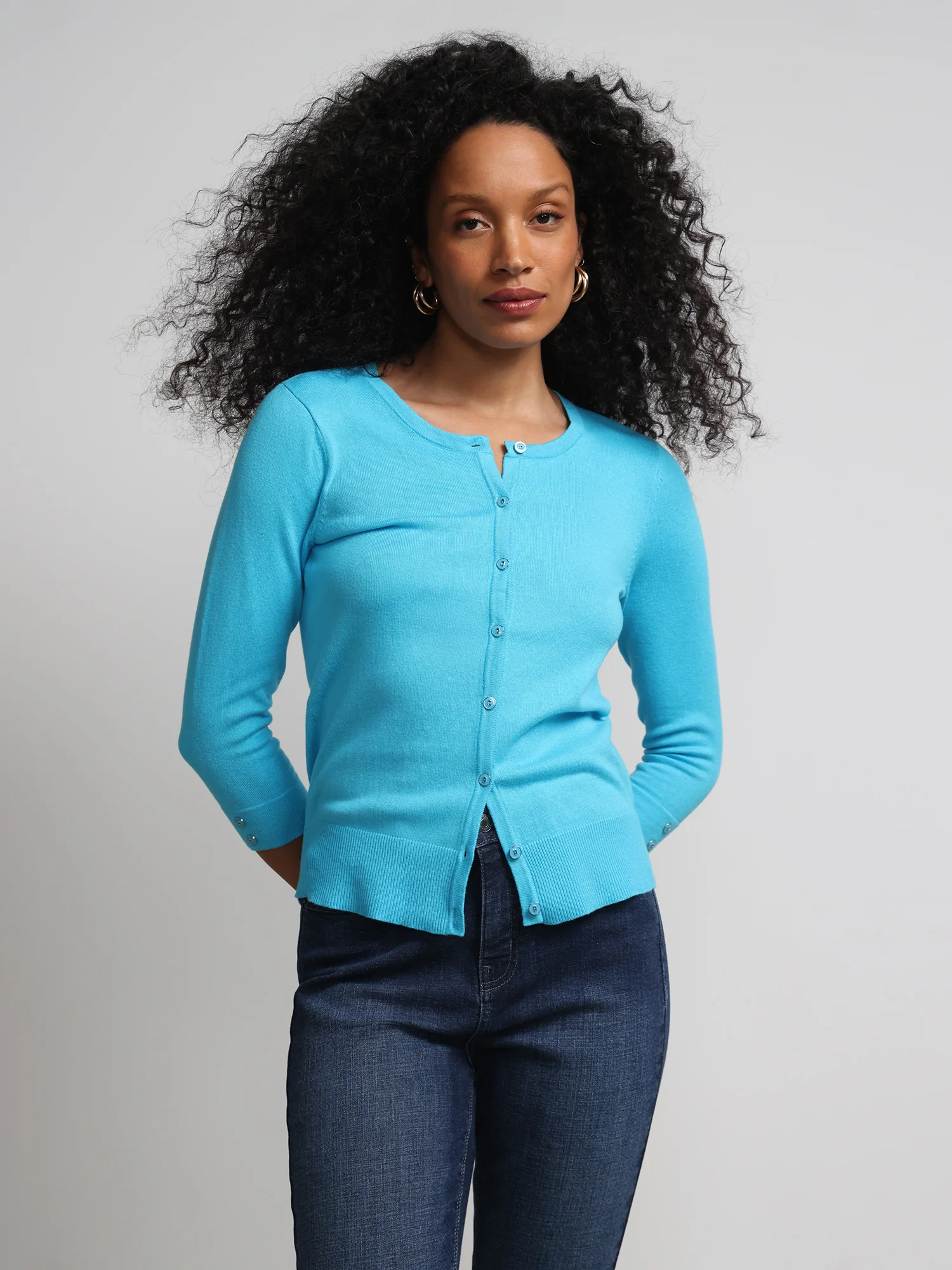 Chelsea Crewneck Cardigan - Image 35