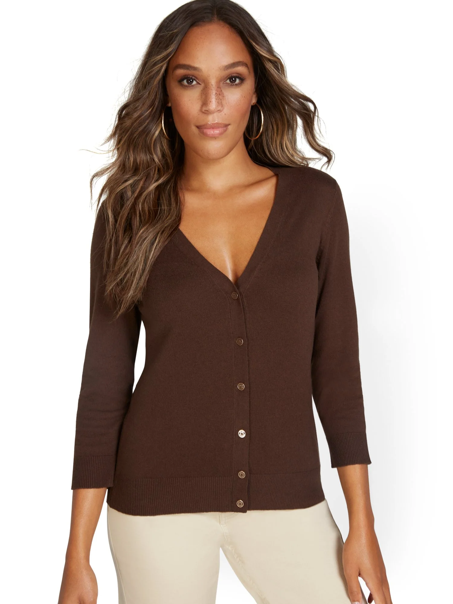 Chelsea V-Neck Cardigan - Image 20