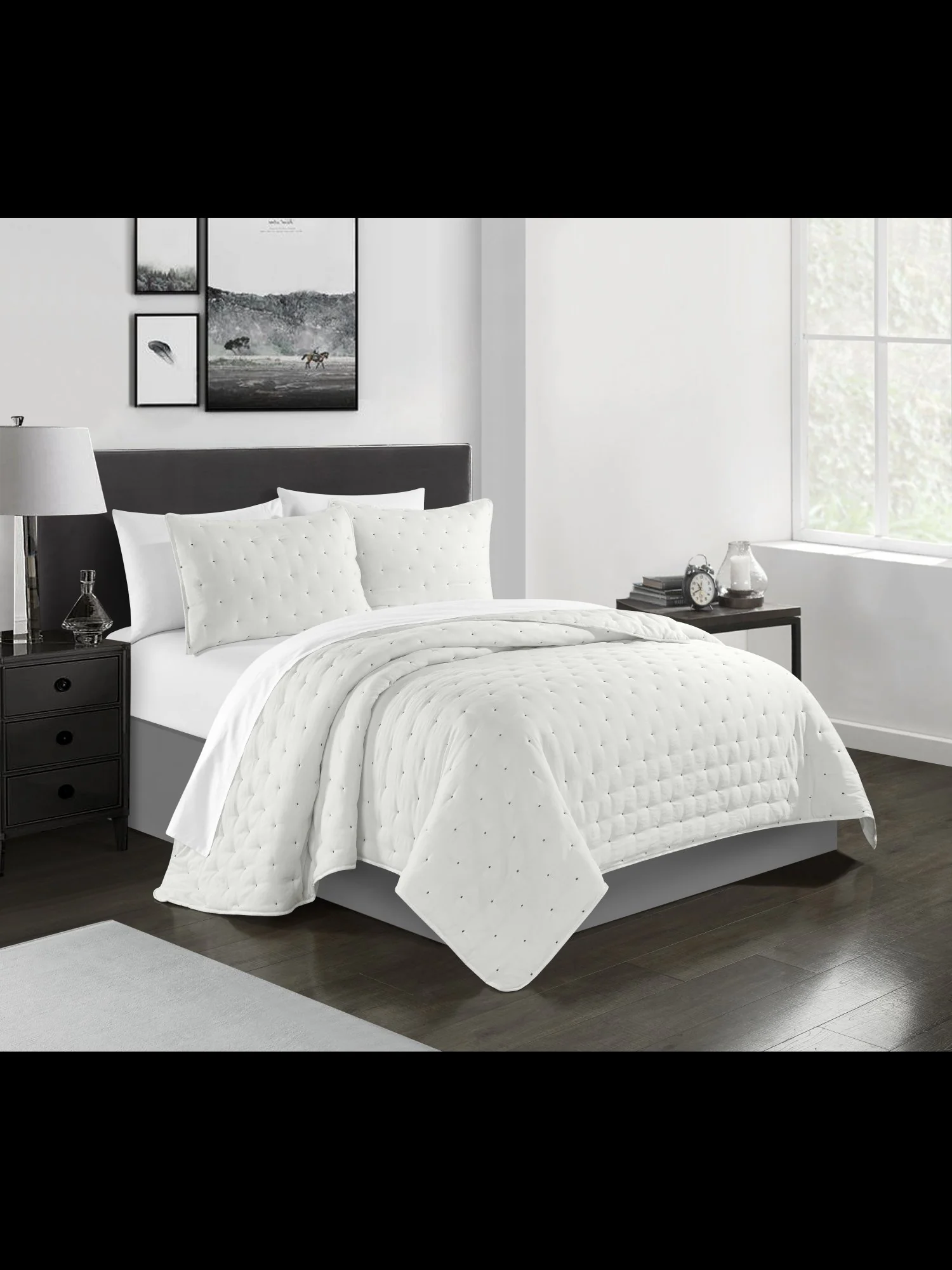 Chyle King-Size 3-Piece Quilt Set - NY&C x Chic Home - Image 3