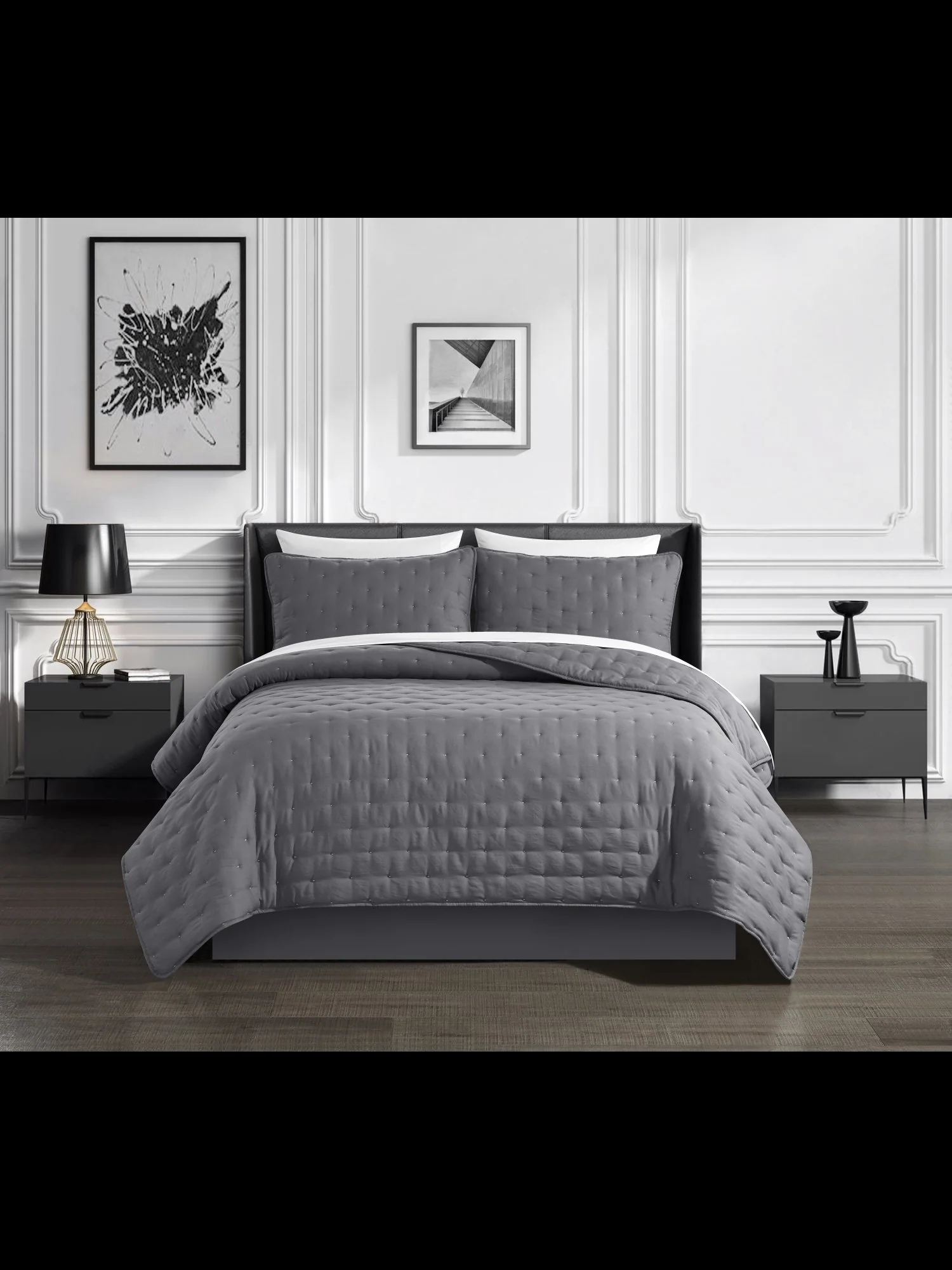 Chyle Queen-Size 3-Piece Quilt Set - NY&C x Chic Home - Image 7