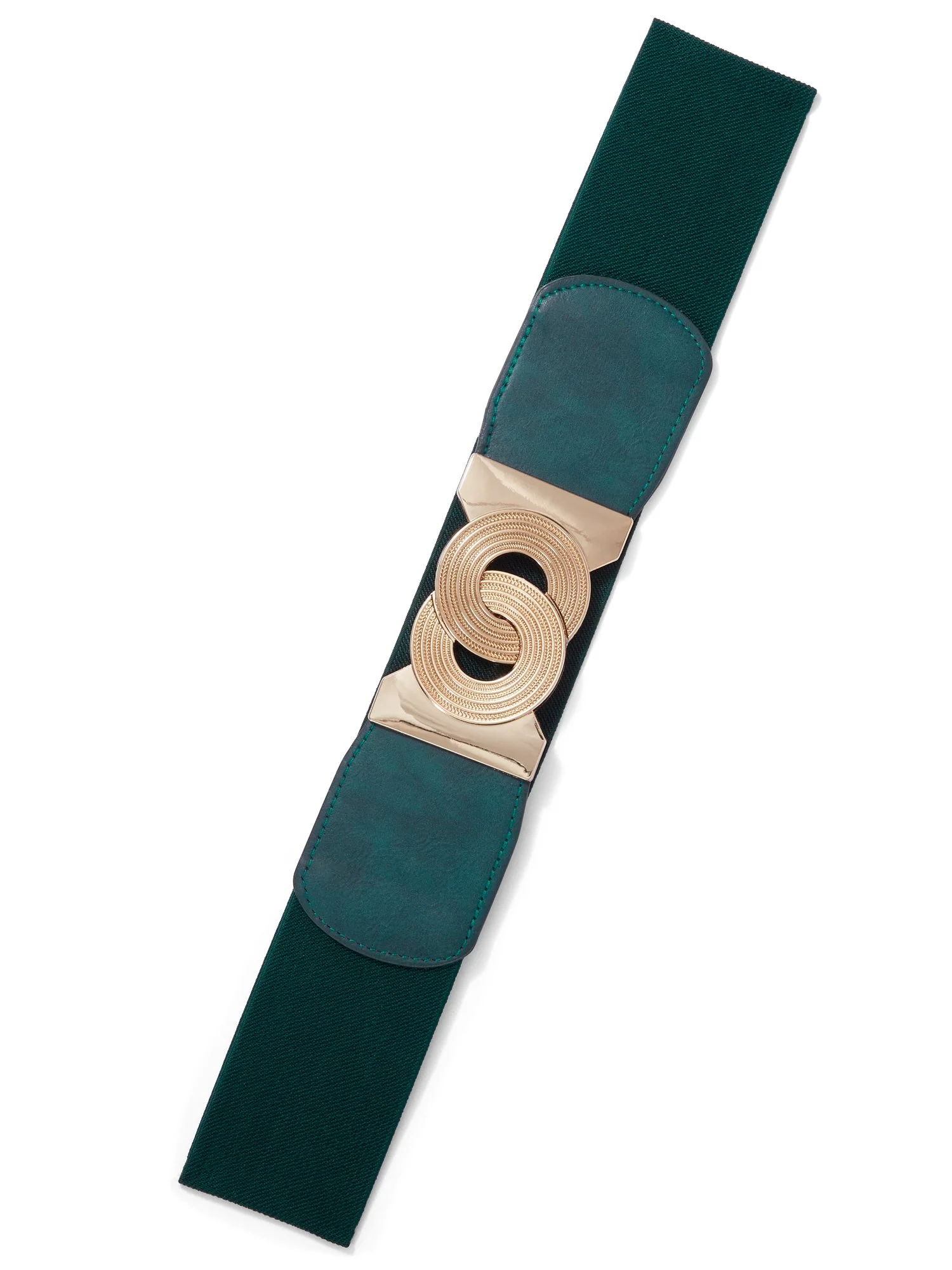 Circle Buckle Stretch Belt - Image 4