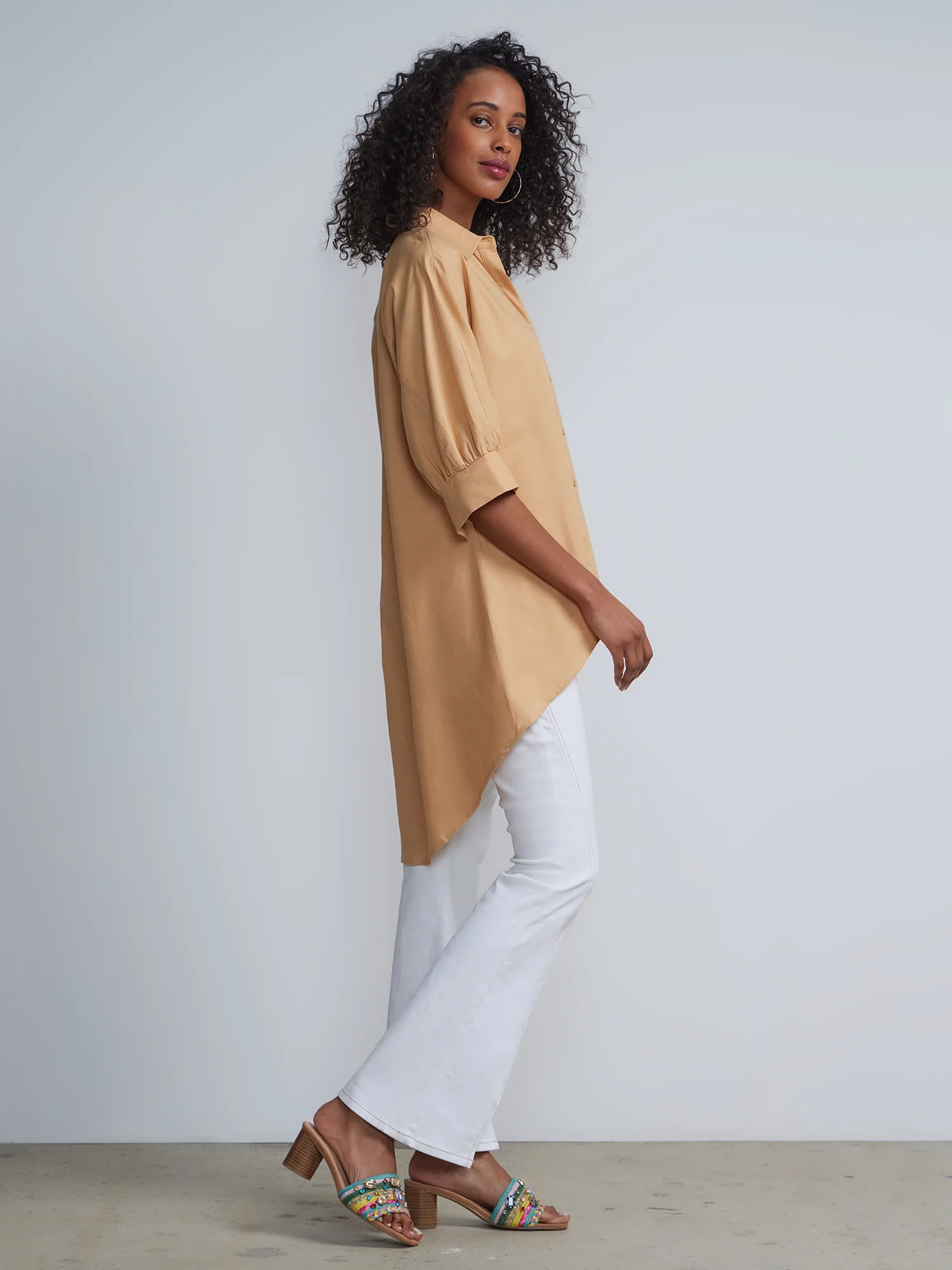 Cocoon High Low Shirt - Image 3