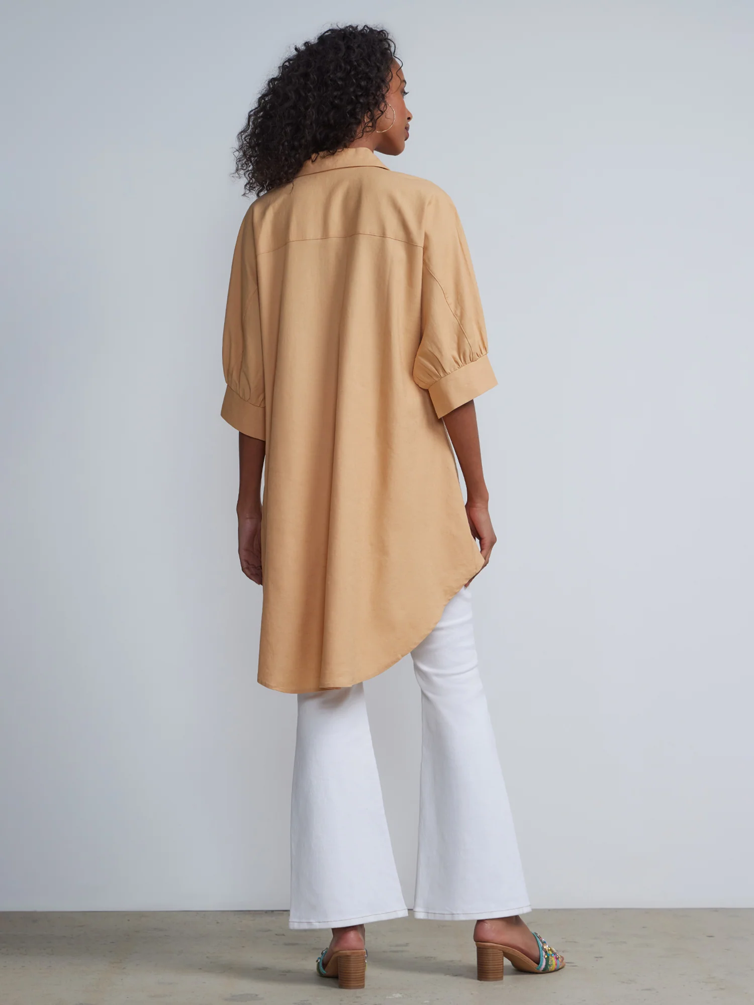 Cocoon High Low Shirt - Image 4