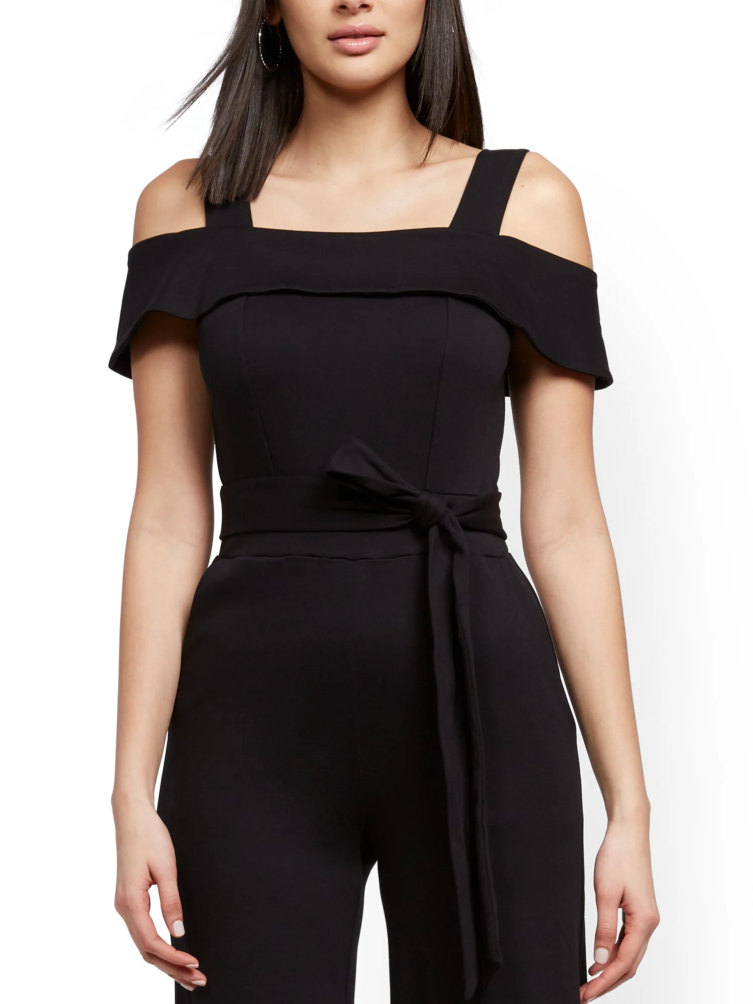 Cold-Shoulder Jumpsuit - Image 3