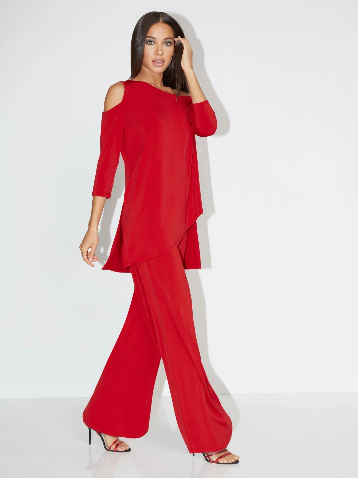 Cold Shoulder Tunic Top - NY&C Style System - Image 6