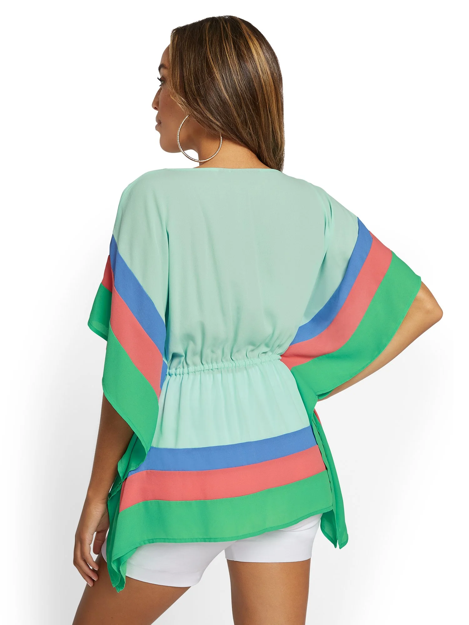 Colorblock Caftan Top - Image 3