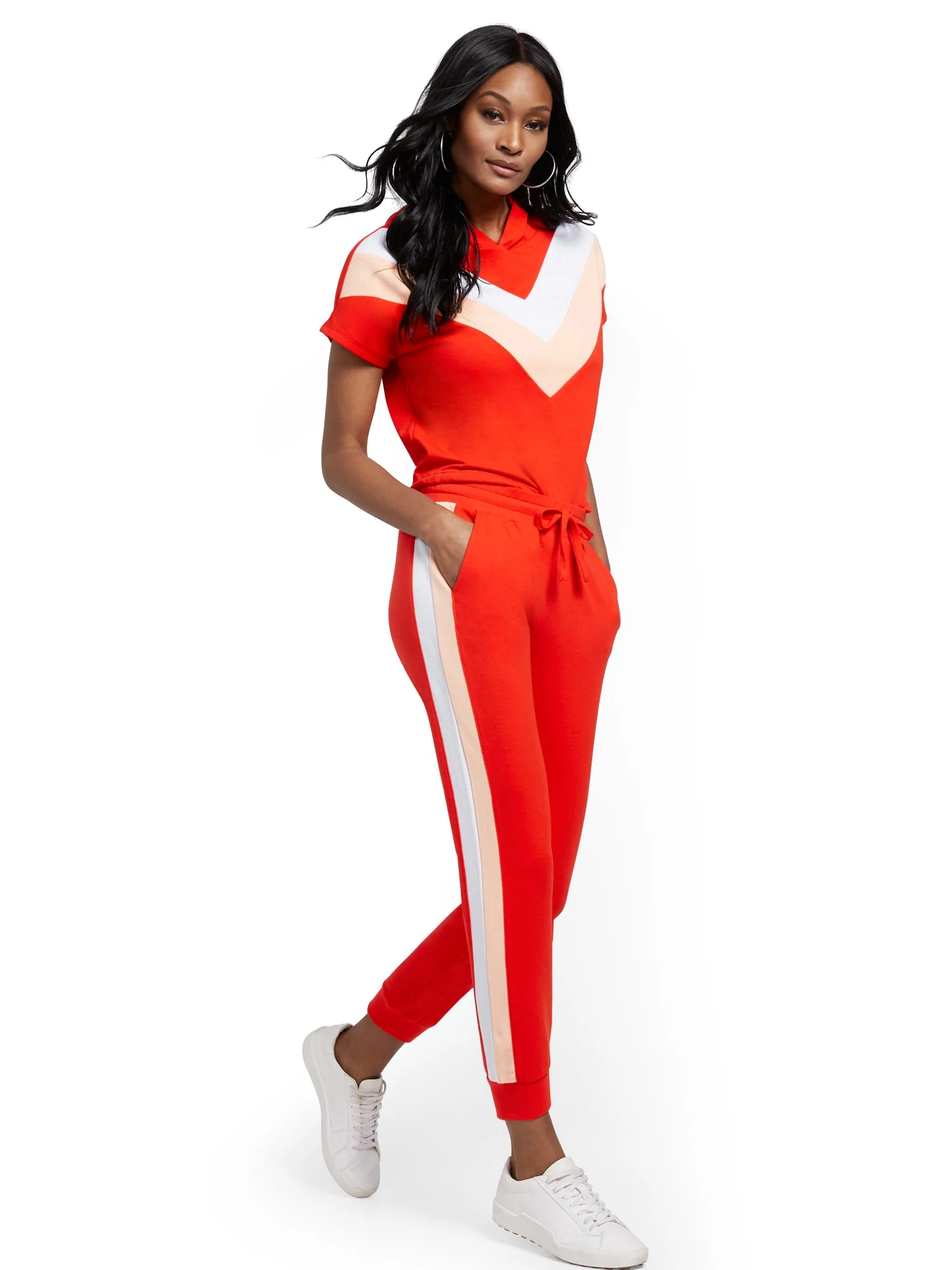 Colorblock Capri Jogger Pant - Image 3