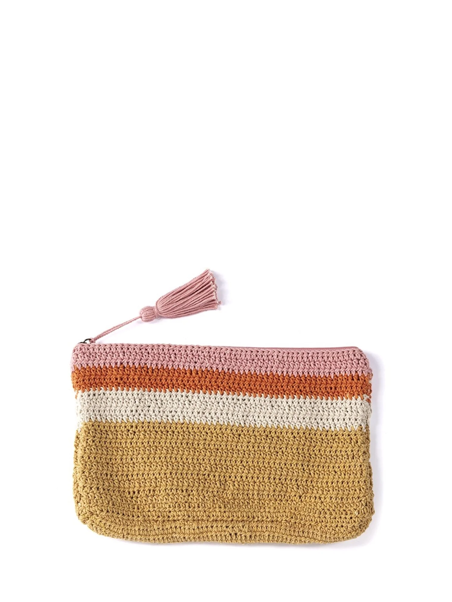 Shiraleah Colorblock Crochet Pouch - Brands We Love