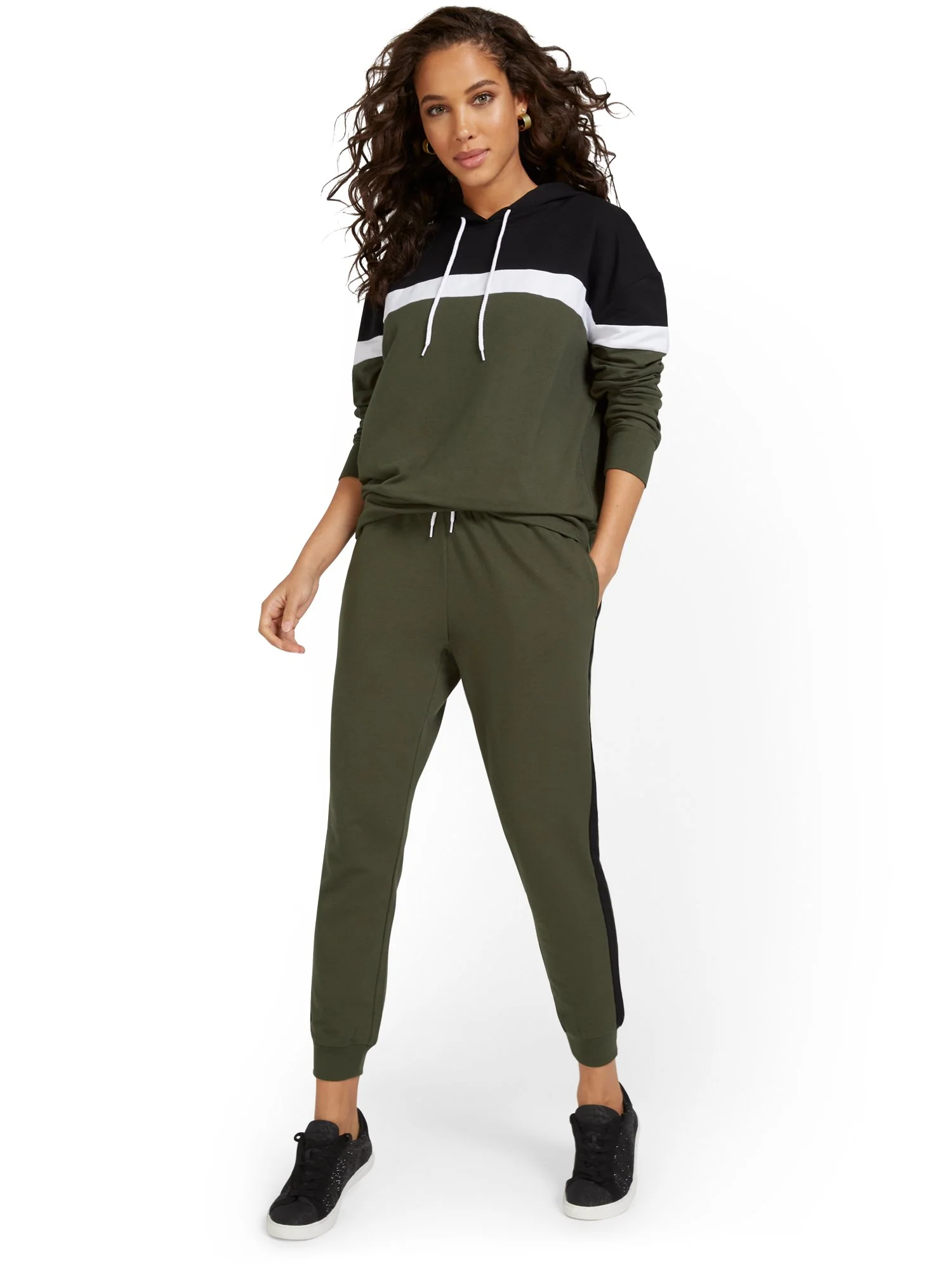 Colorblock French Terry Jogger Pant - Image 12