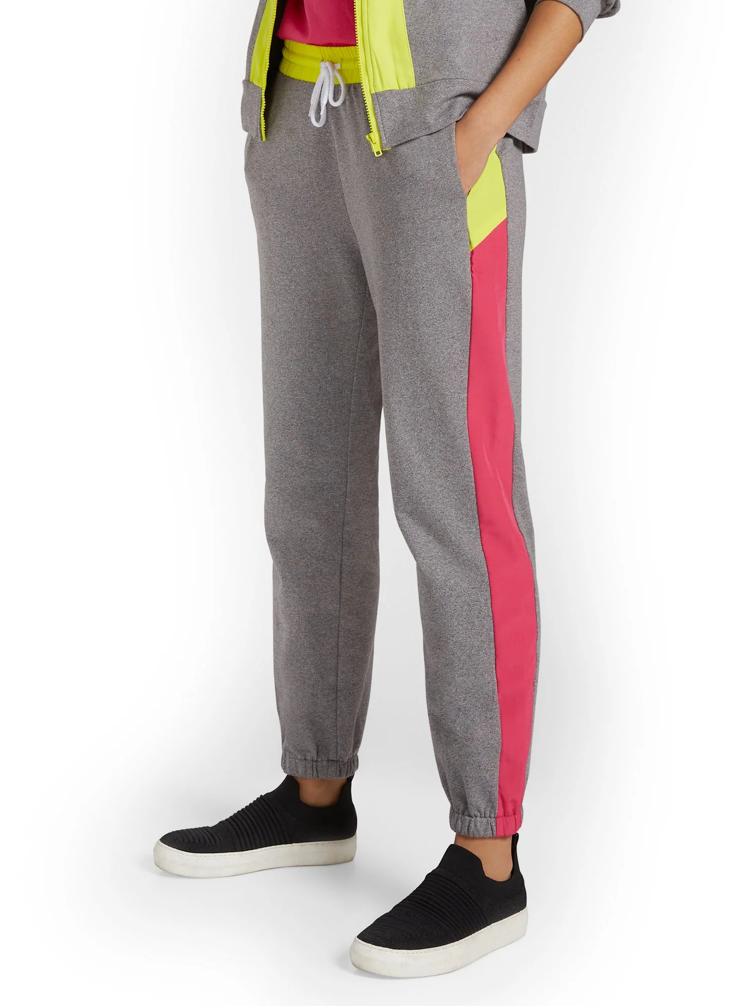 Colorblock French Terry Jogger Pant