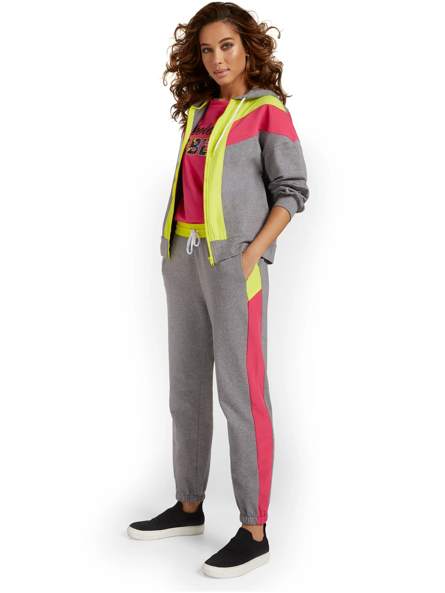 Colorblock French Terry Jogger Pant - Image 3