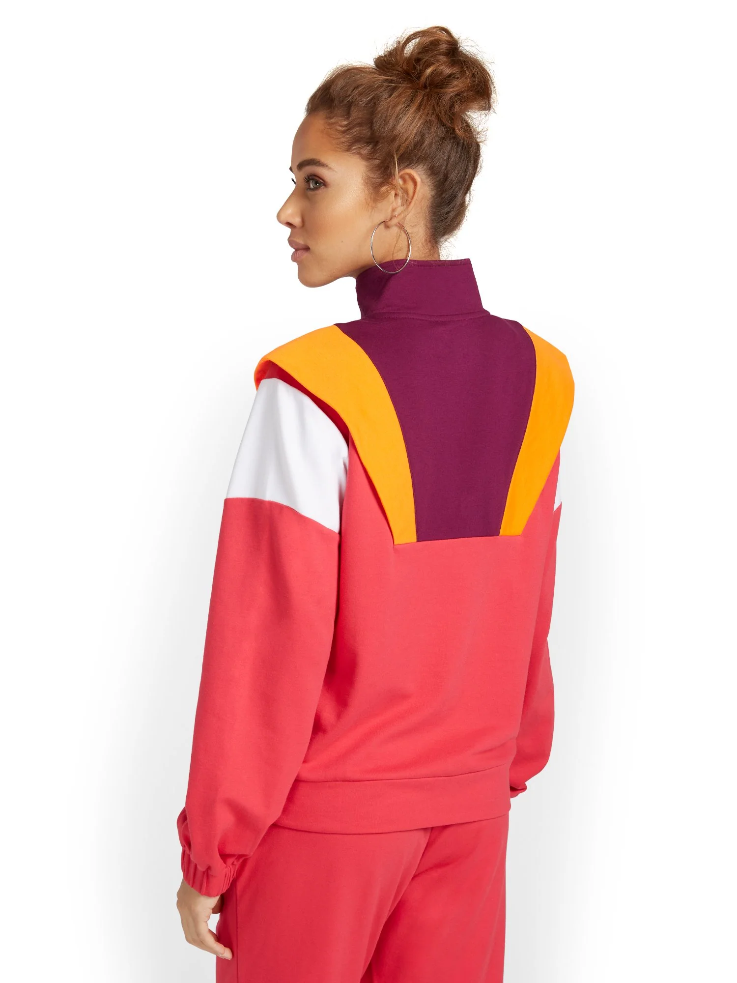 Colorblock French Terry Pullover - Image 7