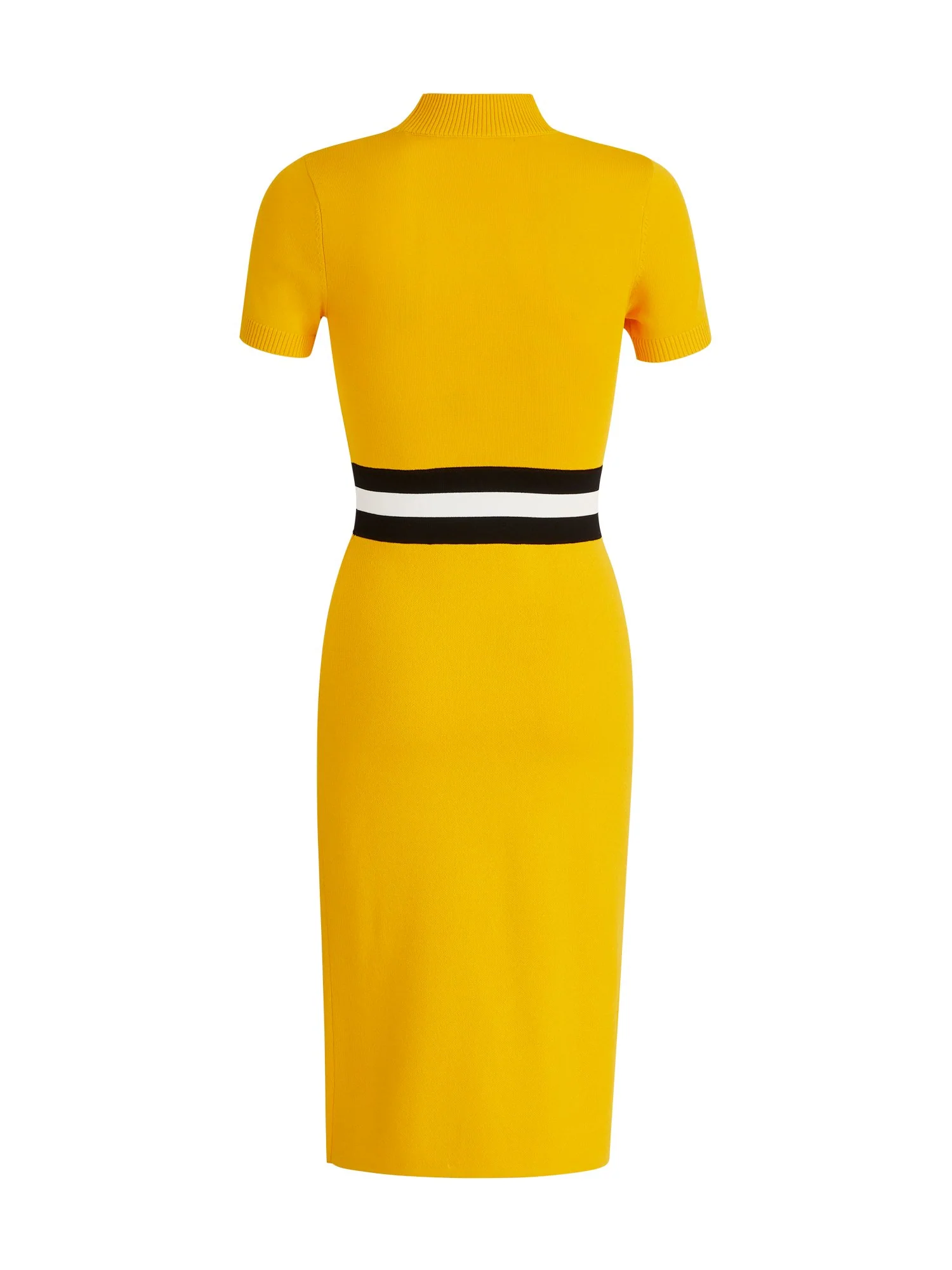 Colorblock Mockneck Sweater Dress - The NY&C Legacy Collection - Image 3