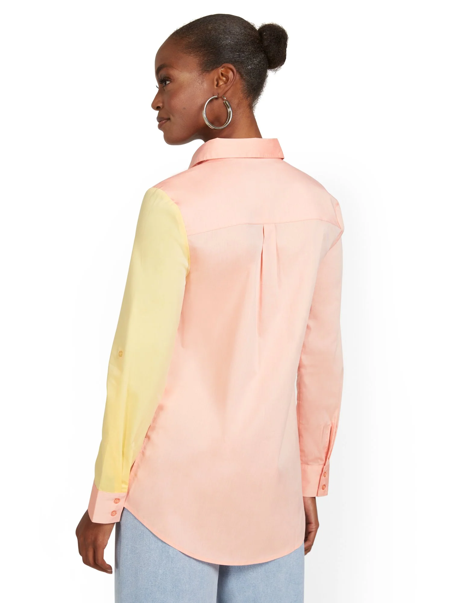 Colorblock Modern Madison Tunic Shirt - Image 3