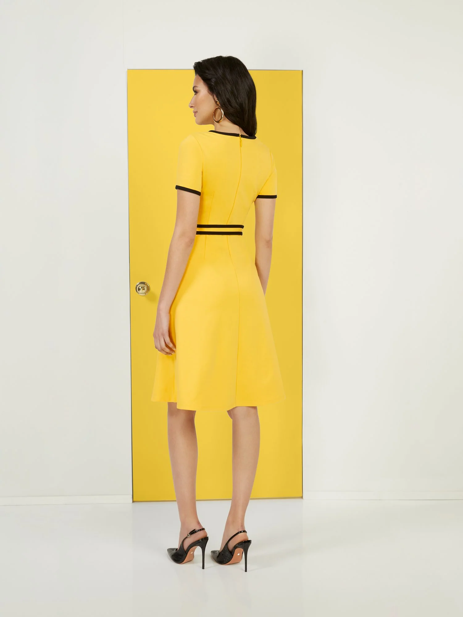Colorblock Ponte Dress - Superflex - Image 3