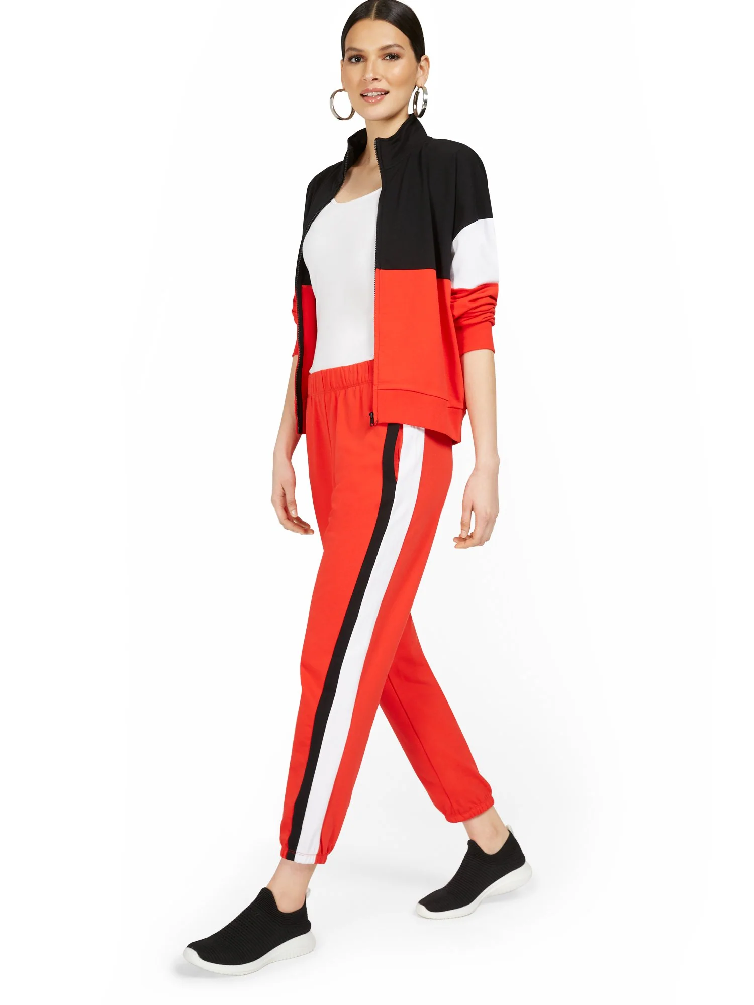 Colorblock Side-Stripe Jogger Pant - Image 4
