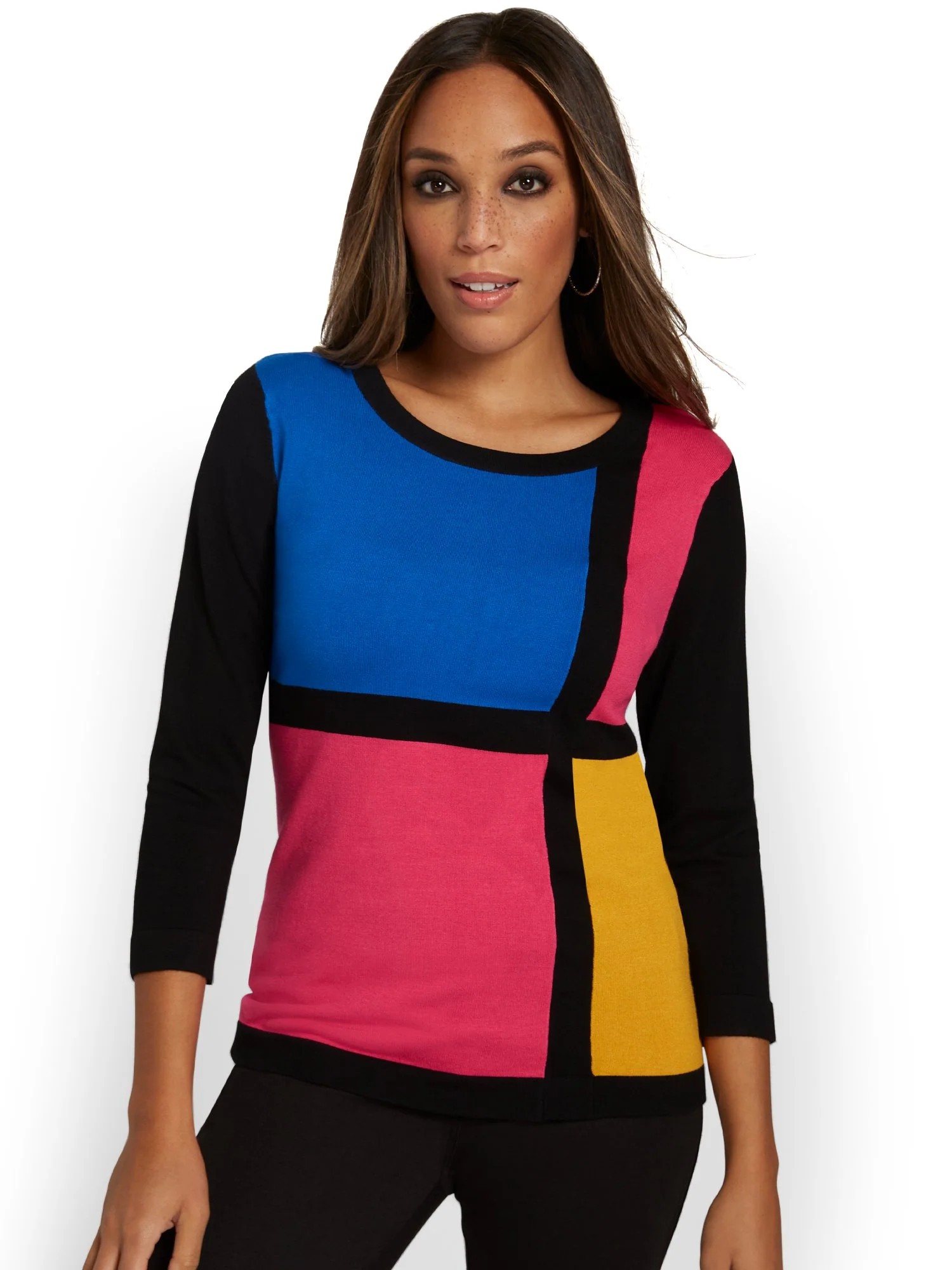 Colorblock Sweater - Image 2