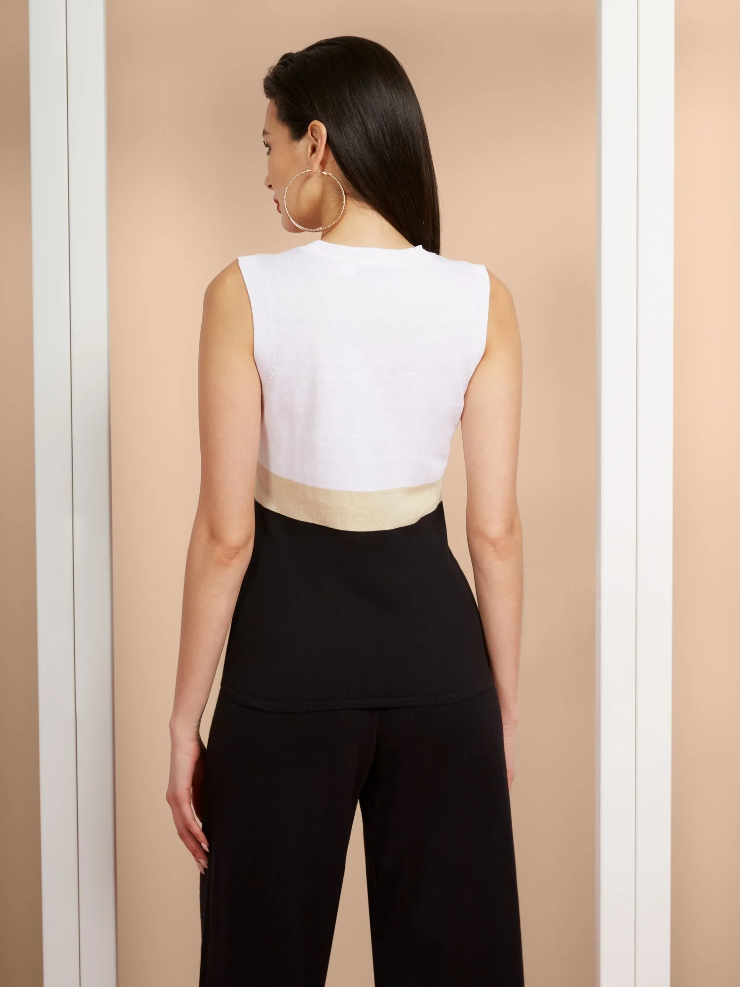 Colorblock Tank Sweater - Image 3