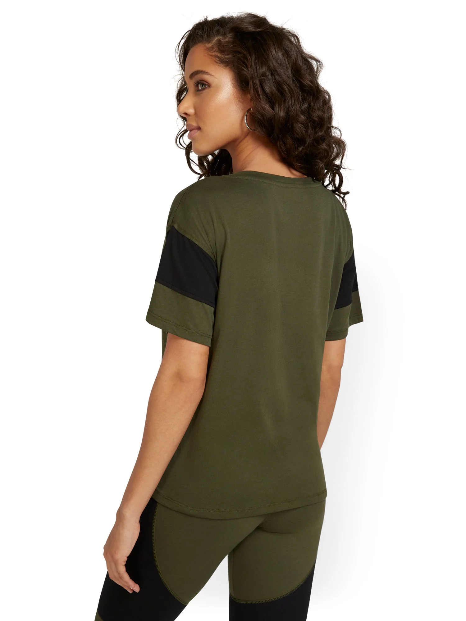 Colorblock Yoga Tee - Image 3