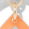 Coral Open Oval Drop Earring - Image 2